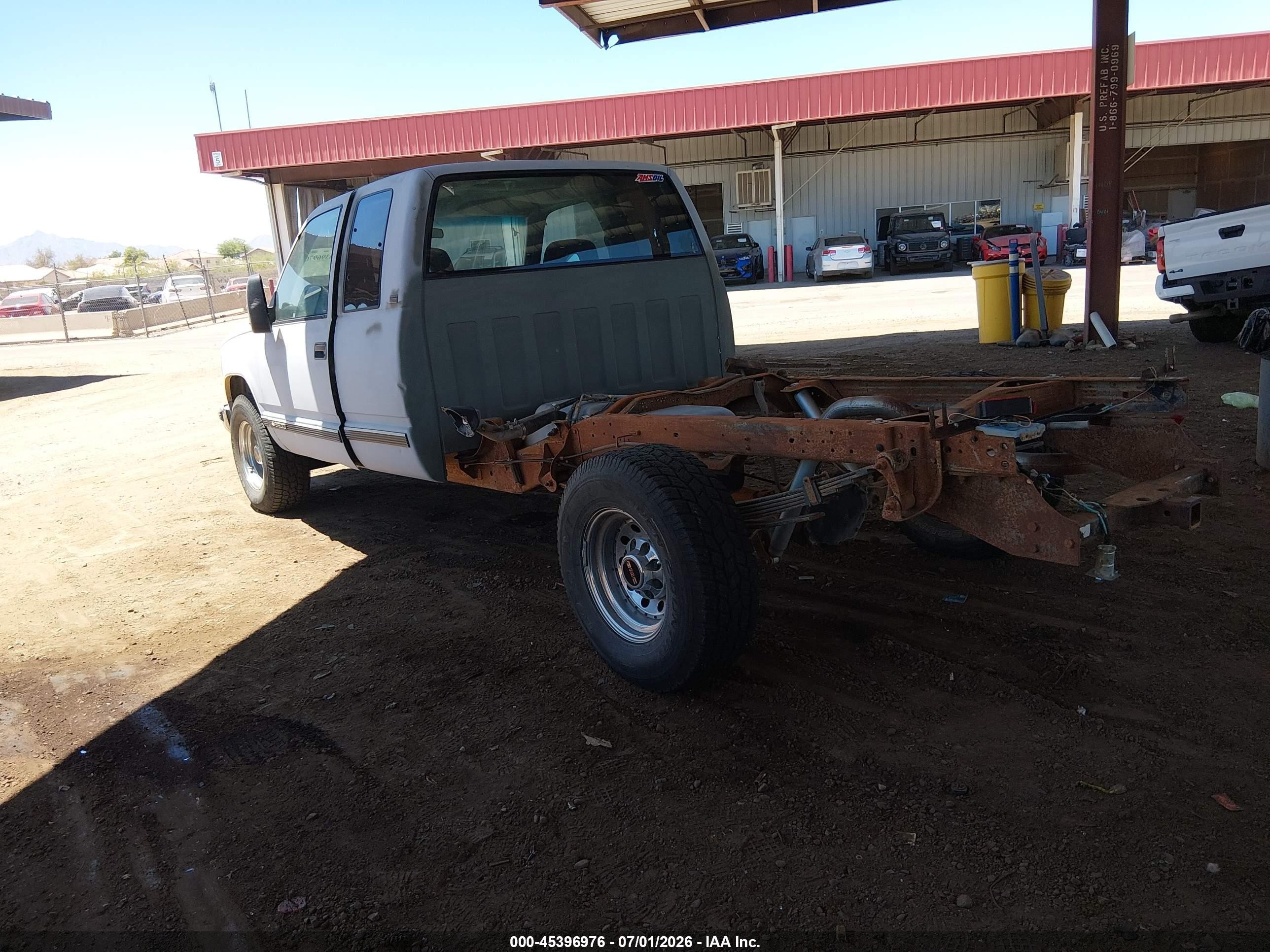 1992 Chevrolet Gmt-400 C2500 Gray vin: 2GCGC29K0N1104456