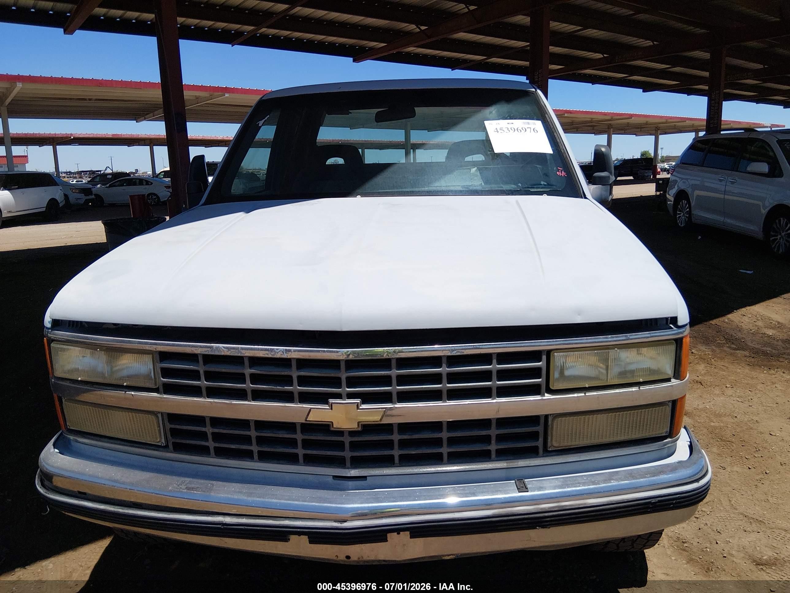 1992 Chevrolet Gmt-400 C2500 Gray vin: 2GCGC29K0N1104456