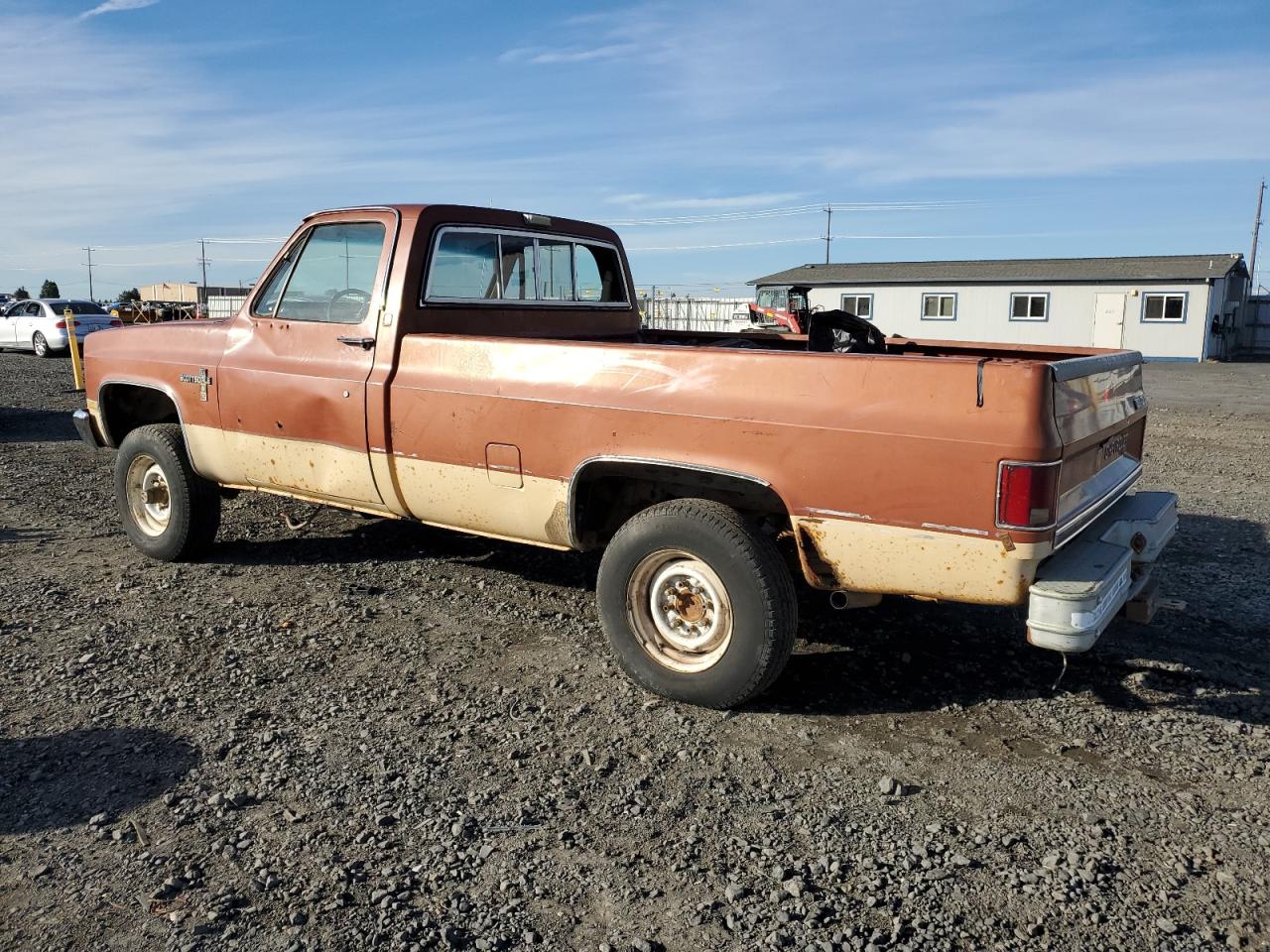 1983 Chevrolet K20 Brown vin: 2GCGK24J7D1127393