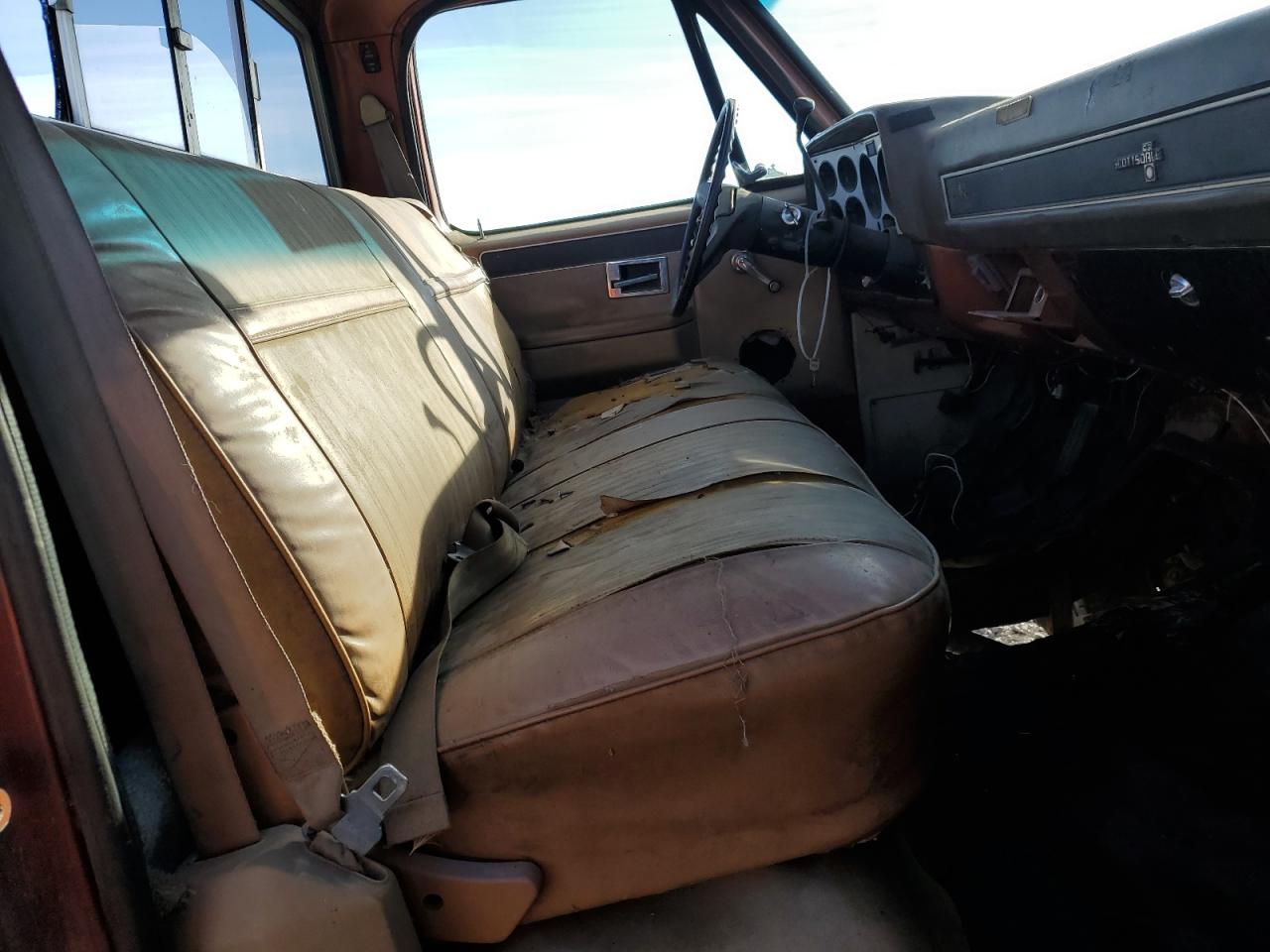 1983 Chevrolet K20 Brown vin: 2GCGK24J7D1127393