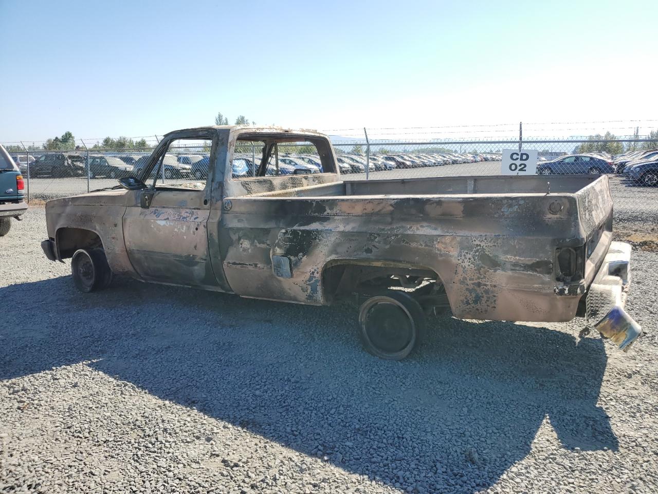 1983 Chevrolet K20 Burn vin: 2GCGK24J8D1131968