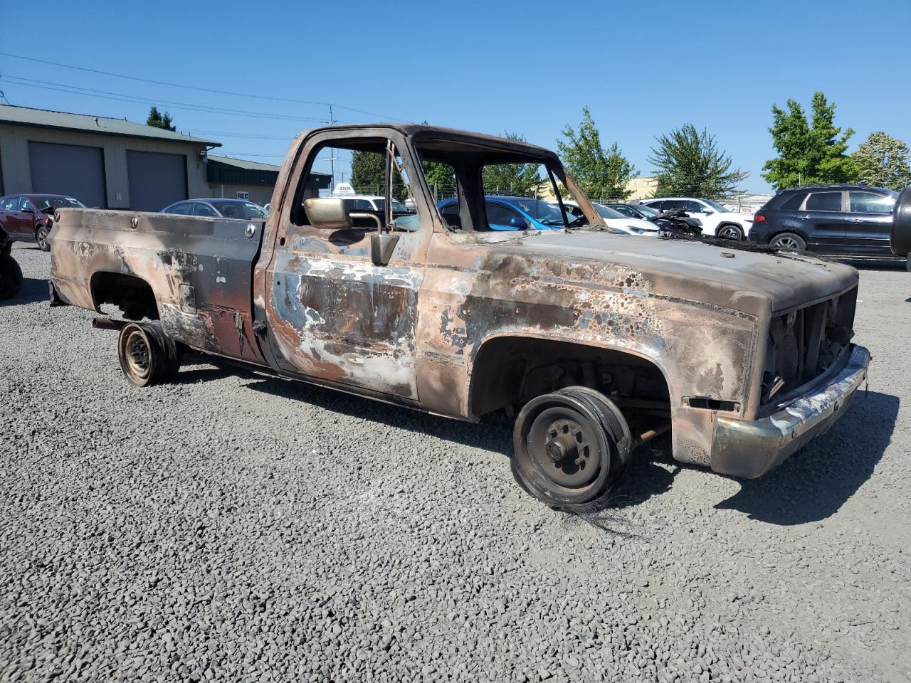 1983 Chevrolet K20 Burn vin: 2GCGK24J8D1131968