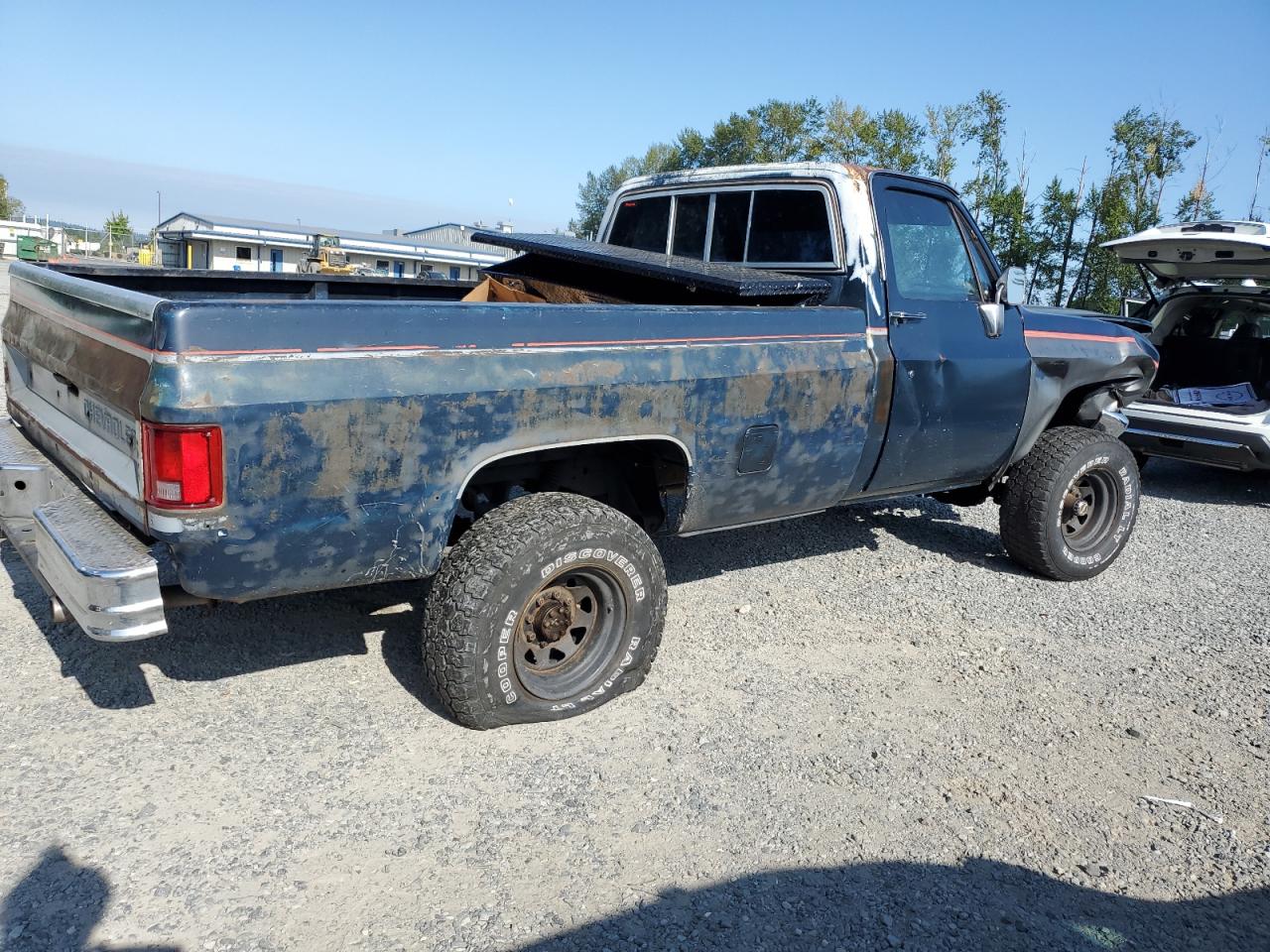 1983 Chevrolet K20    Two Tone vin: 2GCGK24M7D1190861