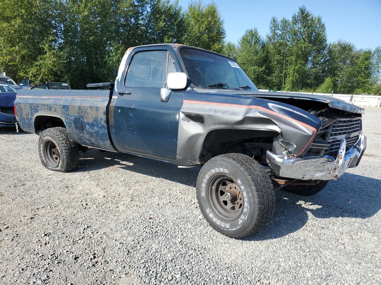 1983 Chevrolet K20    Two Tone vin: 2GCGK24M7D1190861
