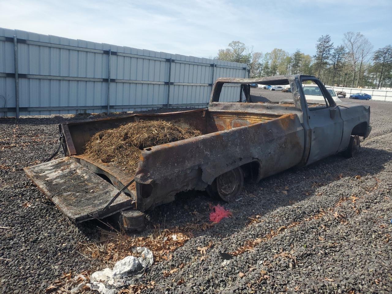 1985 Chevrolet K20  Burn vin: 2GCGK24M9F1117378