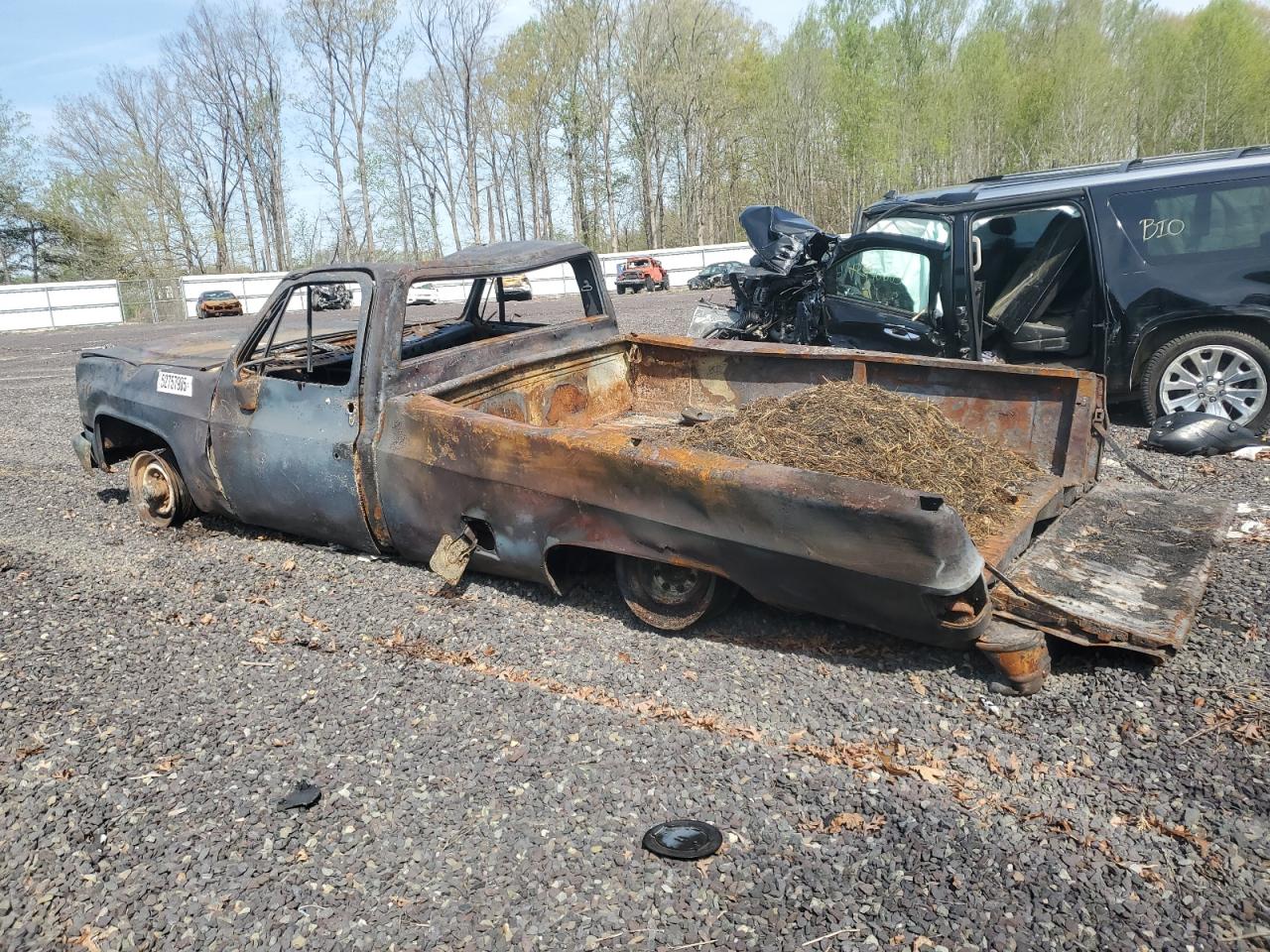 1985 Chevrolet K20  Burn vin: 2GCGK24M9F1117378