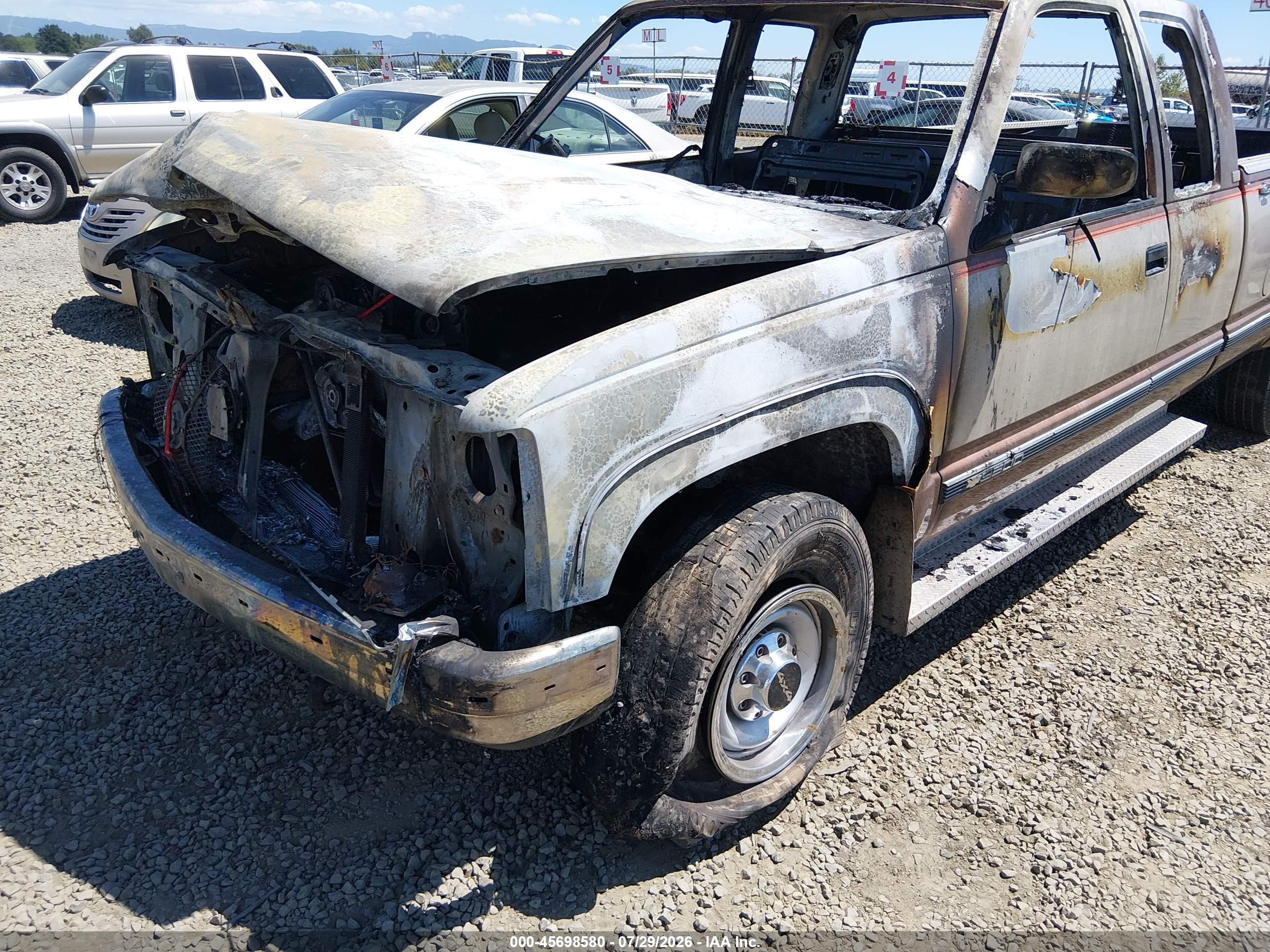 1989 Chevrolet Gmt-400 K3500 Gold vin: 2GCGK39N5K1241214