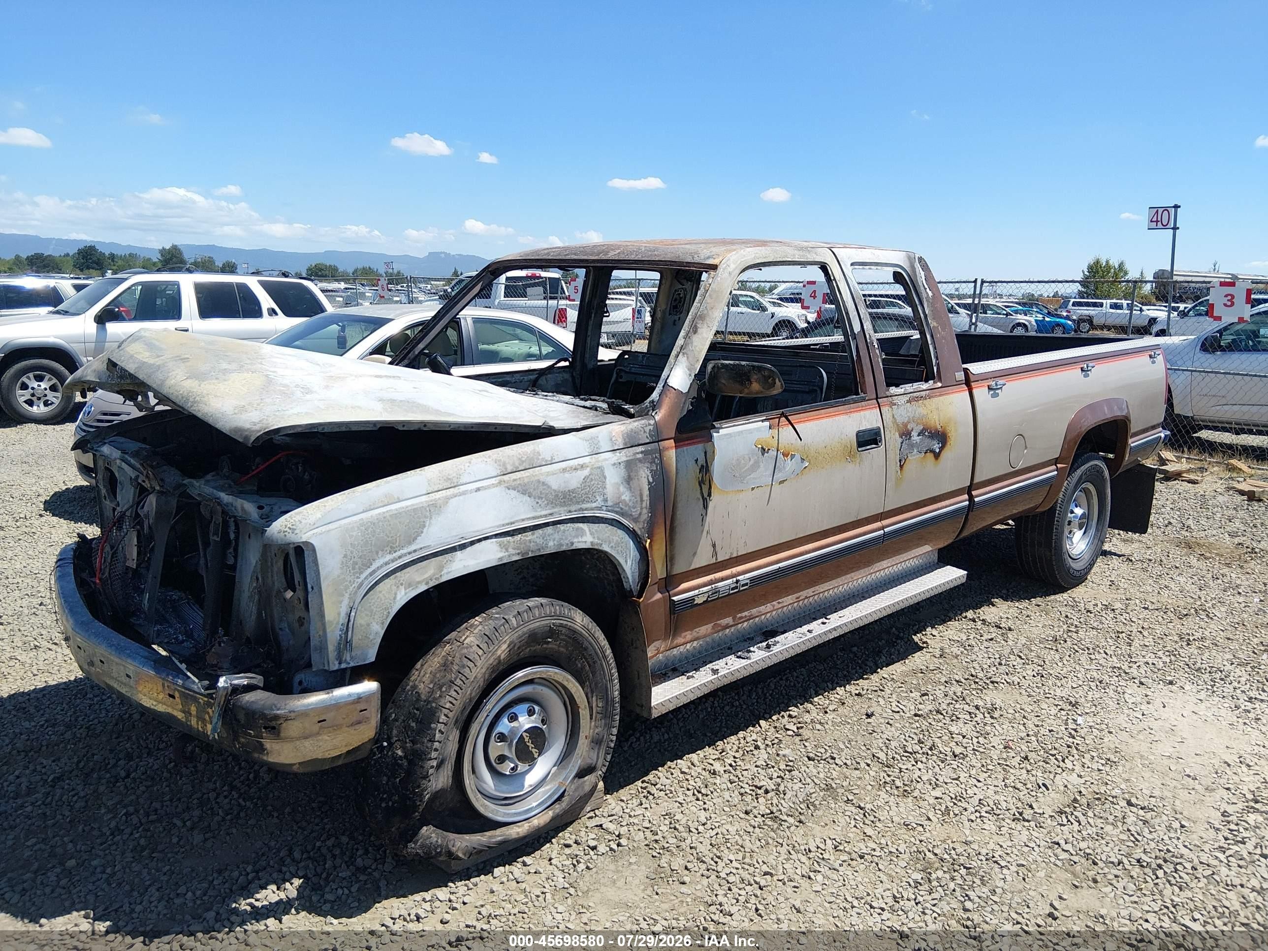 1989 Chevrolet Gmt-400 K3500 Gold vin: 2GCGK39N5K1241214
