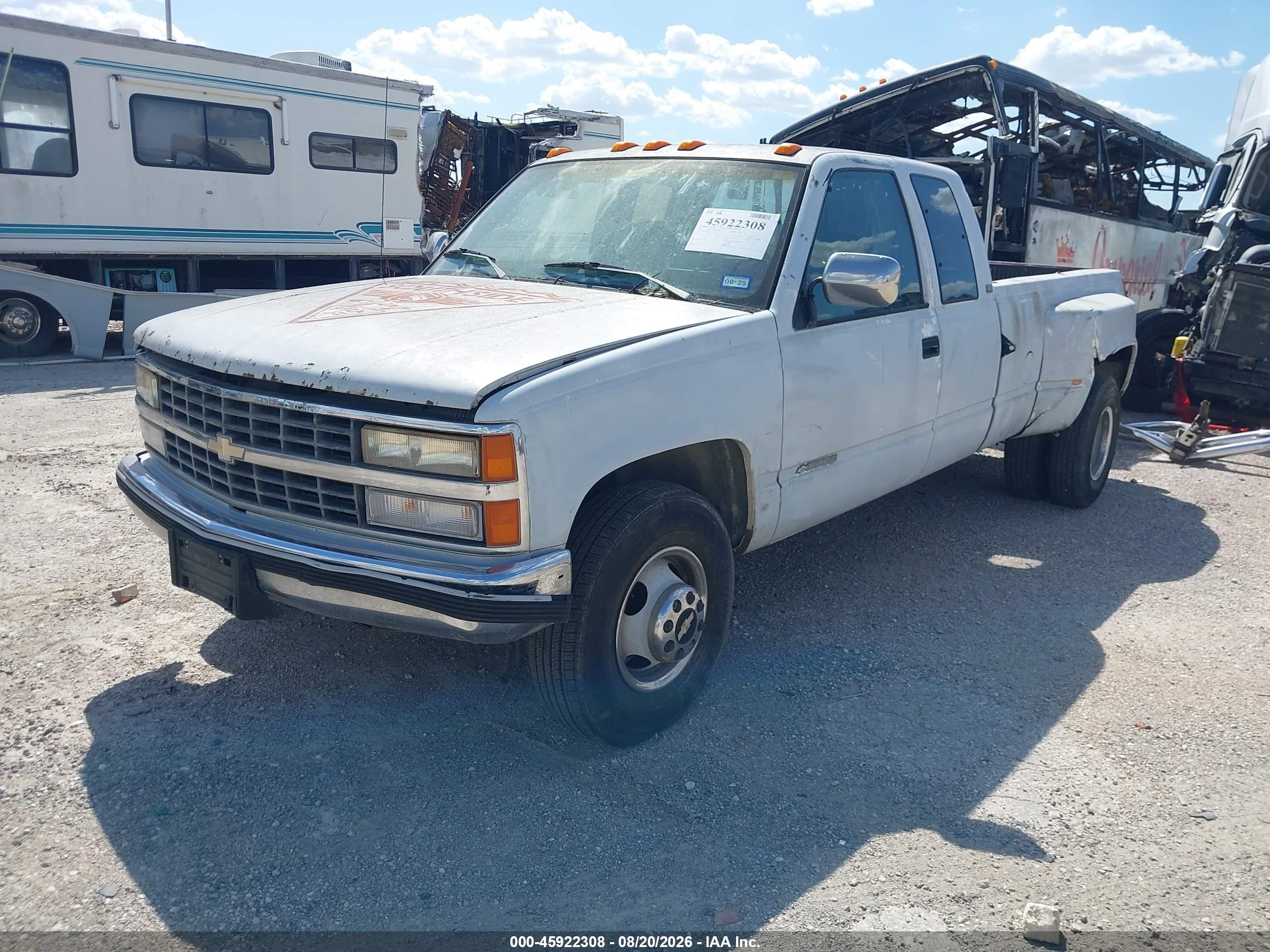 1992 Chevrolet Gmt-400 C3500 Gray vin: 2GCHC39N2N1215238