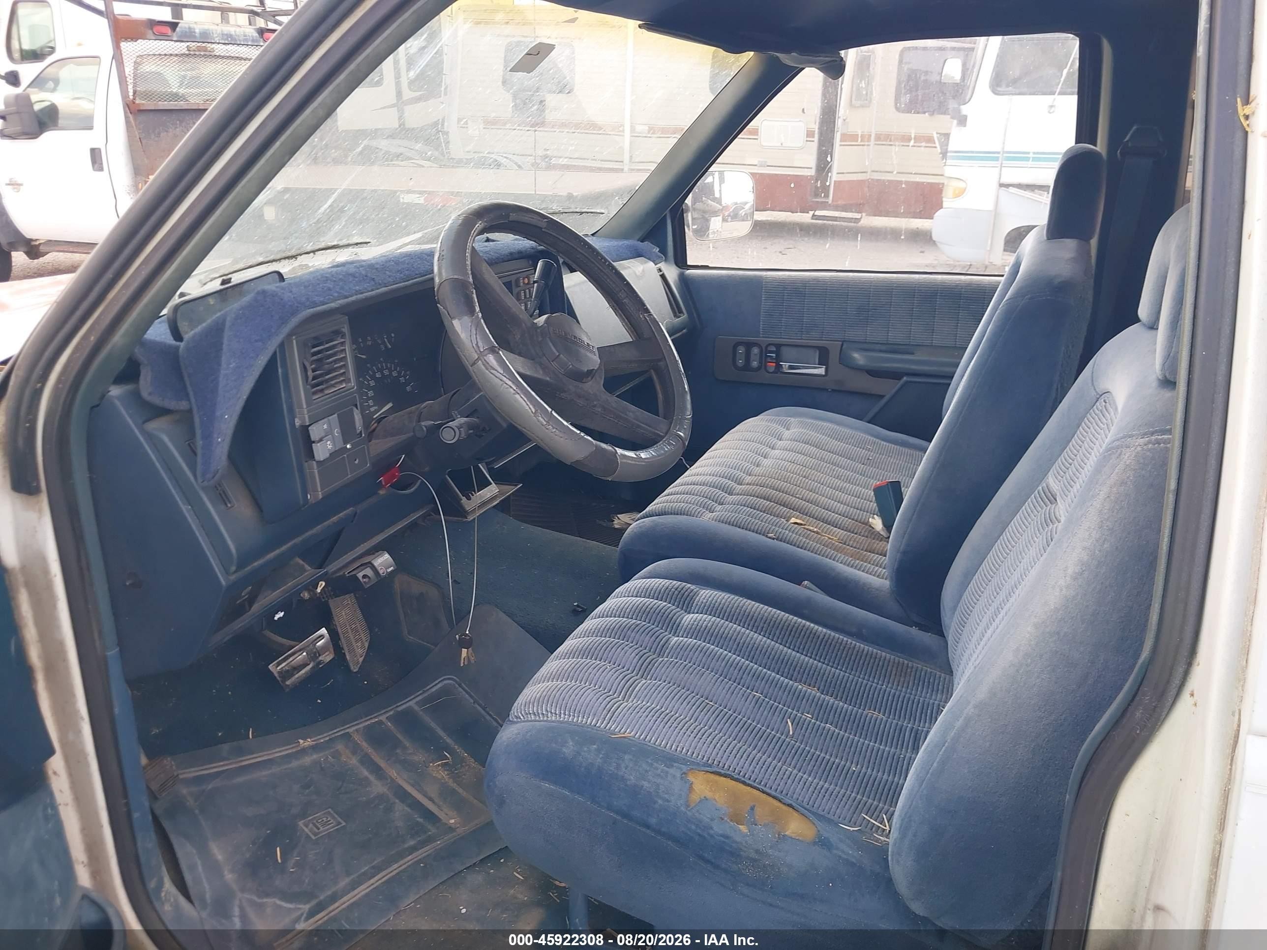 1992 Chevrolet Gmt-400 C3500 Gray vin: 2GCHC39N2N1215238