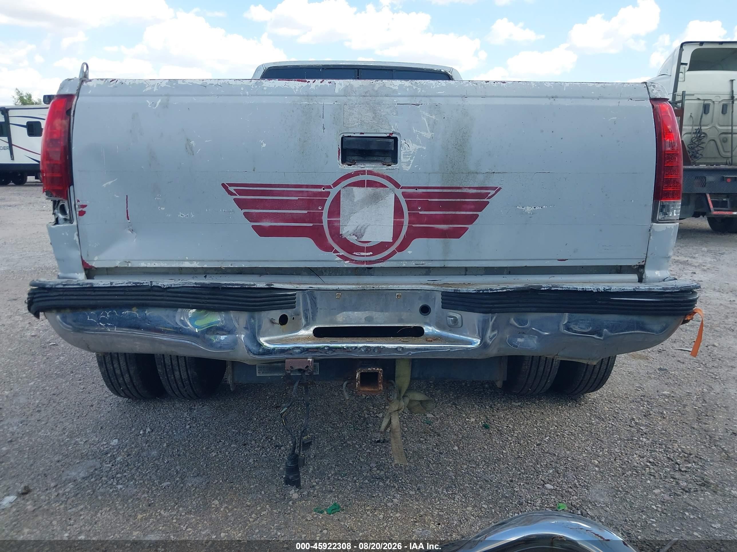 1992 Chevrolet Gmt-400 C3500 Gray vin: 2GCHC39N2N1215238