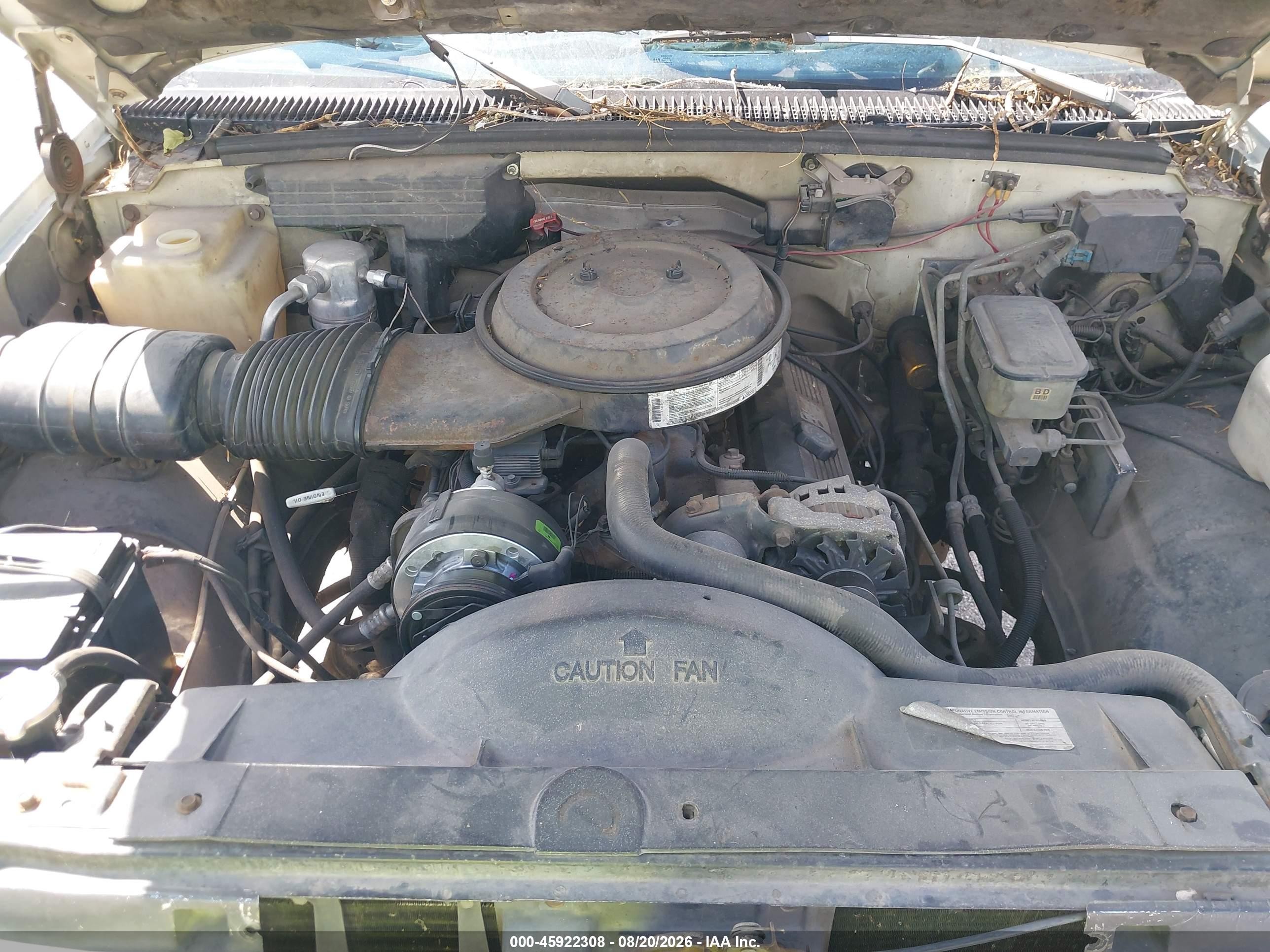 1992 Chevrolet Gmt-400 C3500 Gray vin: 2GCHC39N2N1215238