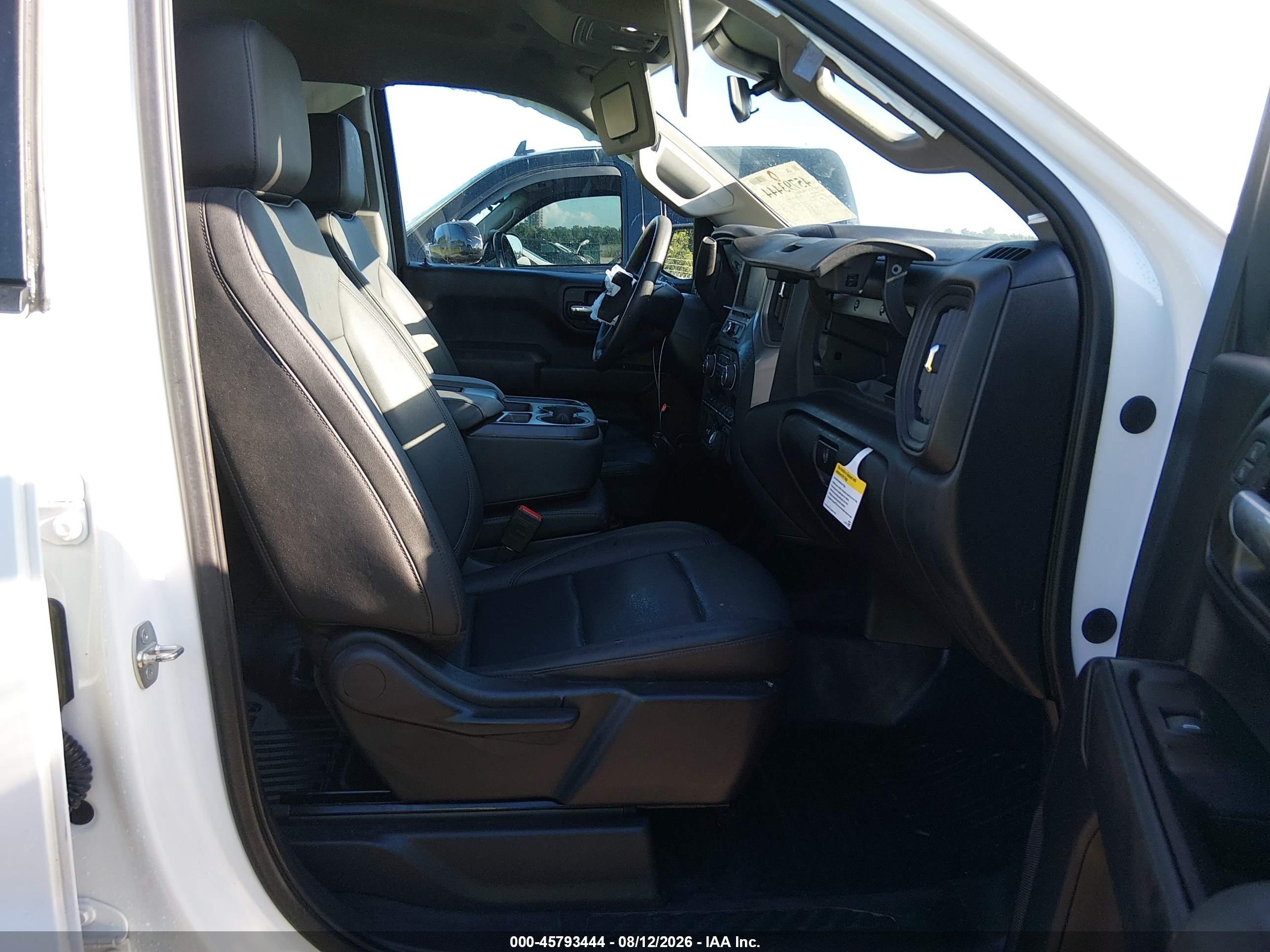2023 Chevrolet Silverado 1500 2wd  Short Bed Wt White vin: 2GCPAAED7P1114668
