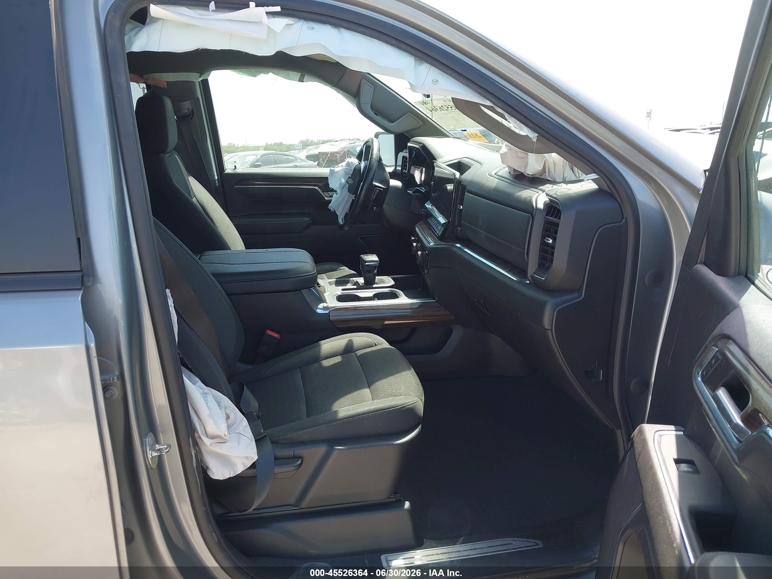 2023 Chevrolet Silverado 1500 2wd  Short Bed Lt Silver vin: 2GCPACED5P1149933