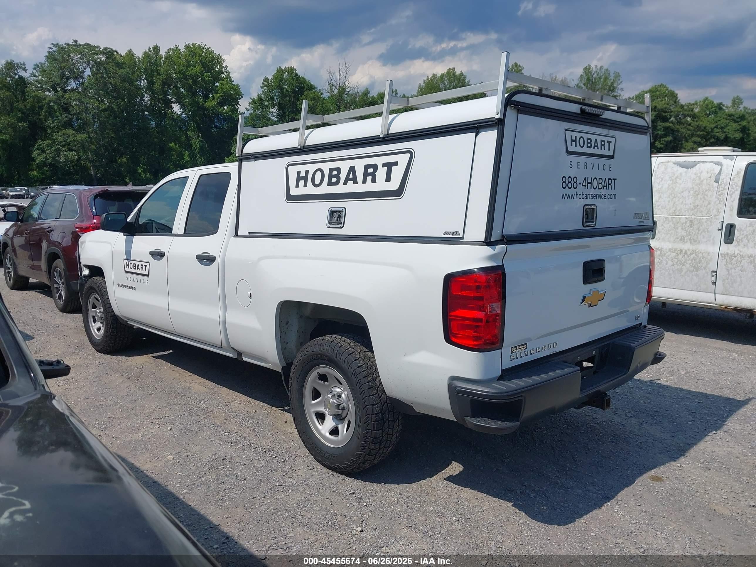 2019 Chevrolet Silverado 1500 Ld Wt White vin: 2GCRCNEC6K1127440