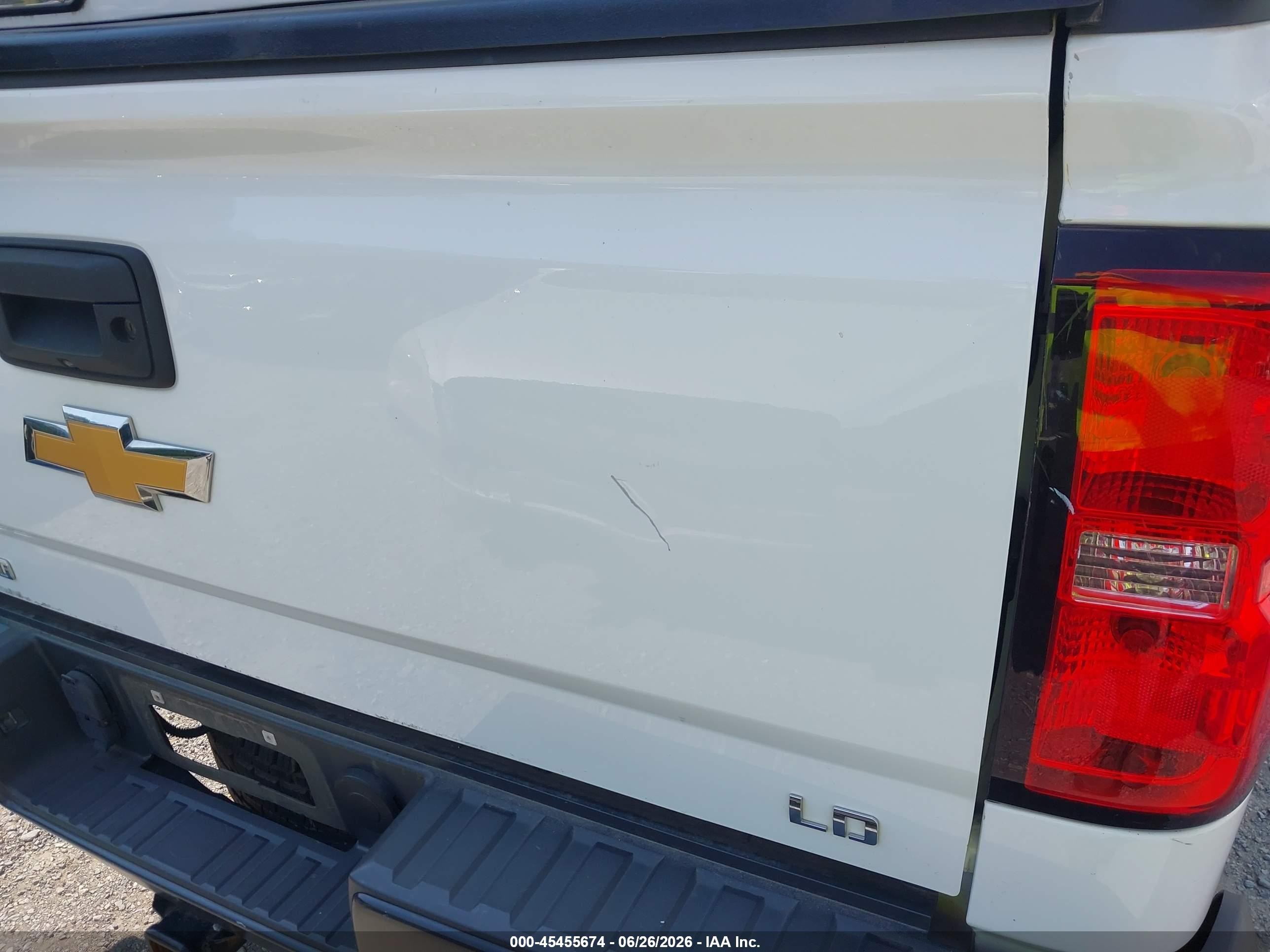 2019 Chevrolet Silverado 1500 Ld Wt White vin: 2GCRCNEC6K1127440