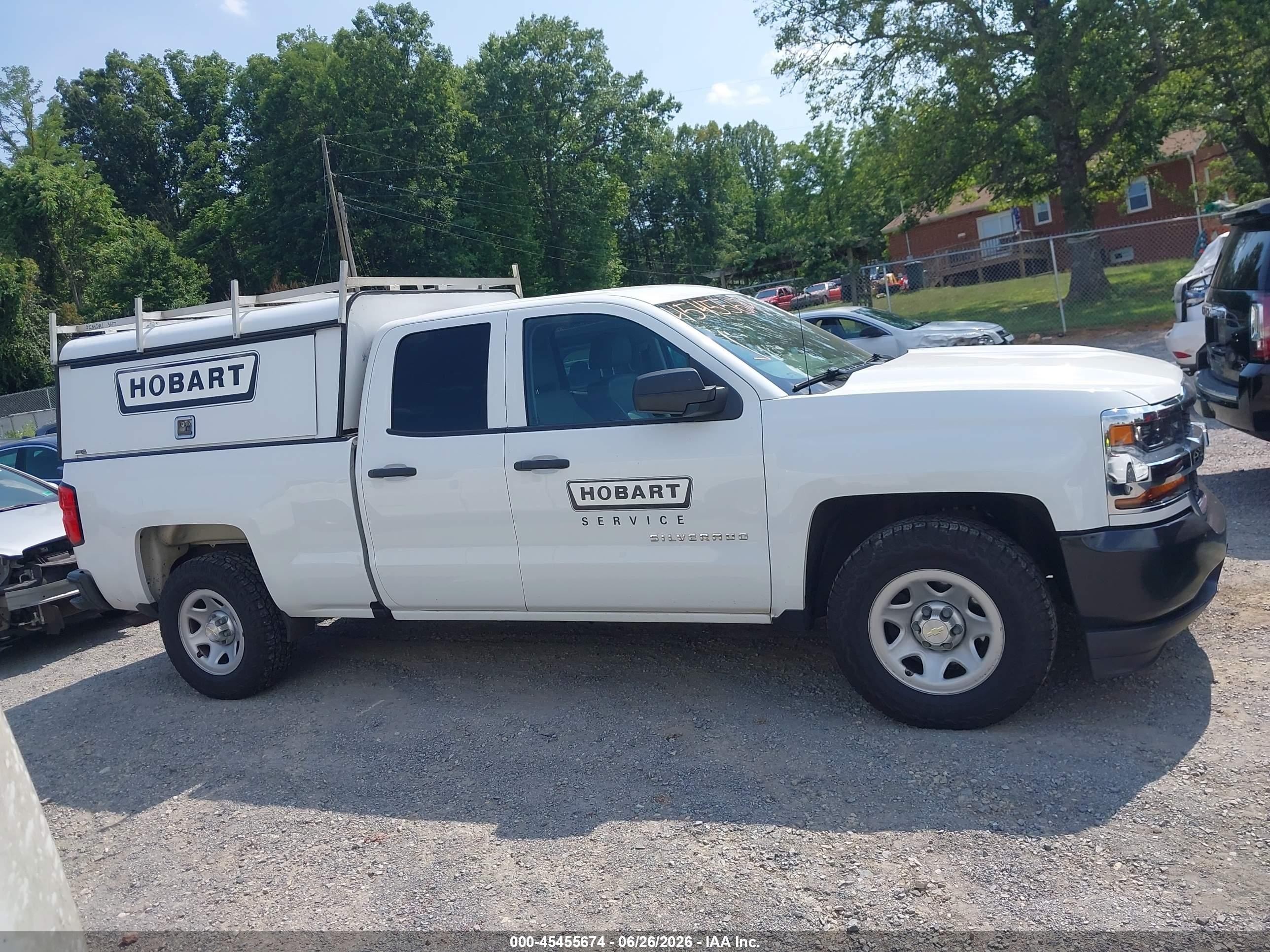 2019 Chevrolet Silverado 1500 Ld Wt White vin: 2GCRCNEC6K1127440
