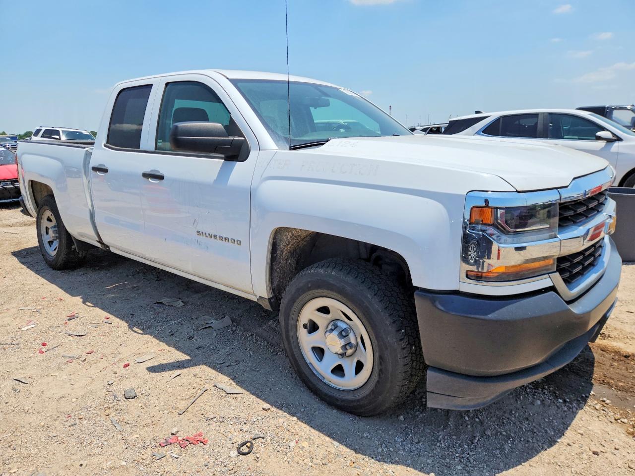 2019 Chevrolet Silverado Ld C1500 White vin: 2GCRCNEC7K1223139