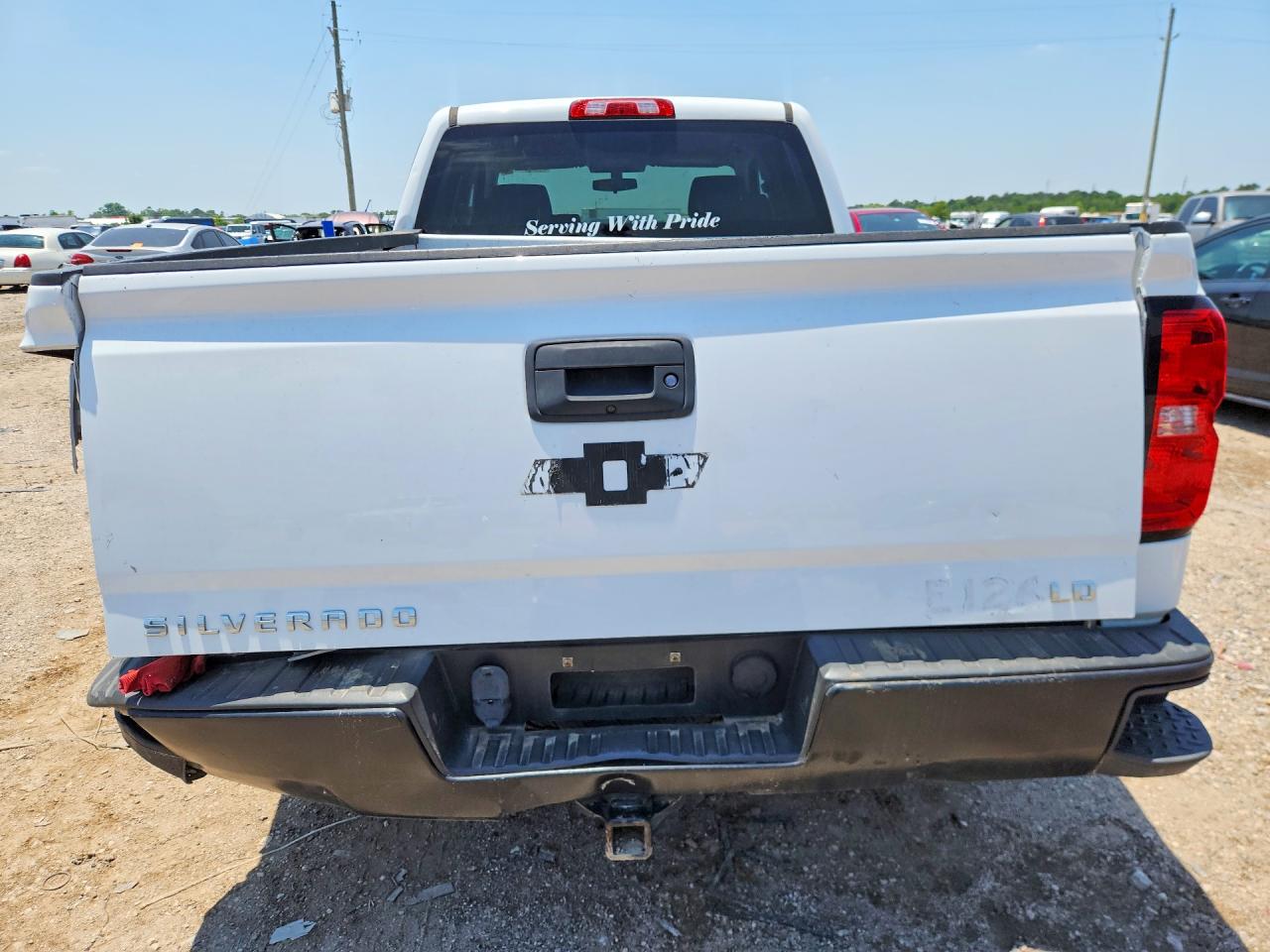 2019 Chevrolet Silverado Ld C1500 White vin: 2GCRCNEC7K1223139