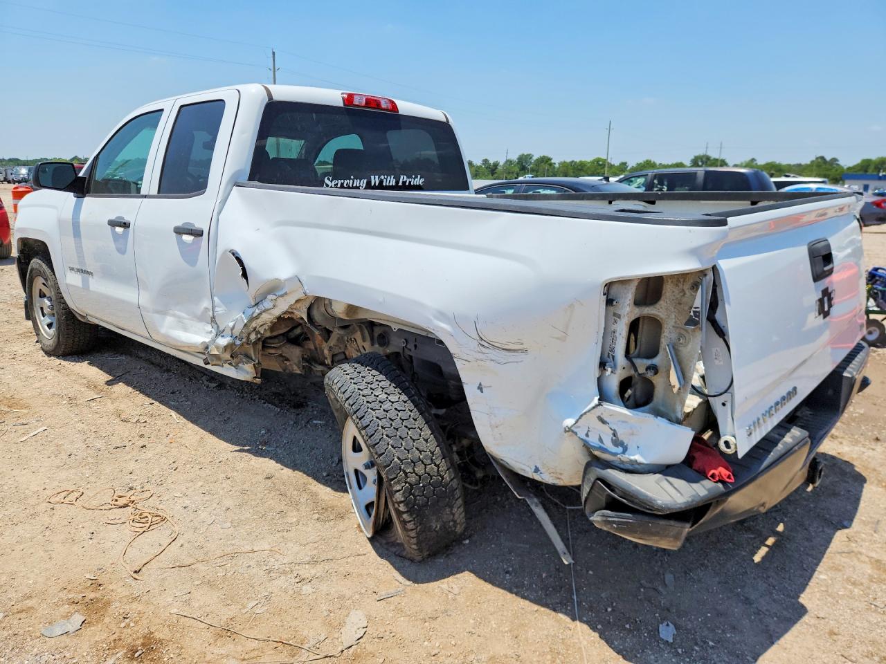 2019 Chevrolet Silverado Ld C1500 White vin: 2GCRCNEC7K1223139
