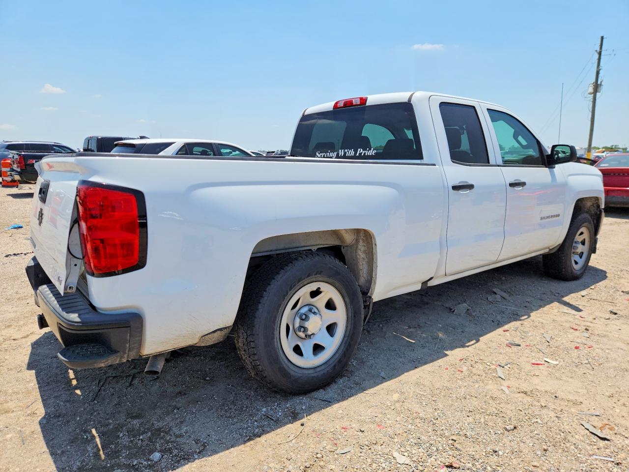 2019 Chevrolet Silverado Ld C1500 White vin: 2GCRCNEC7K1223139