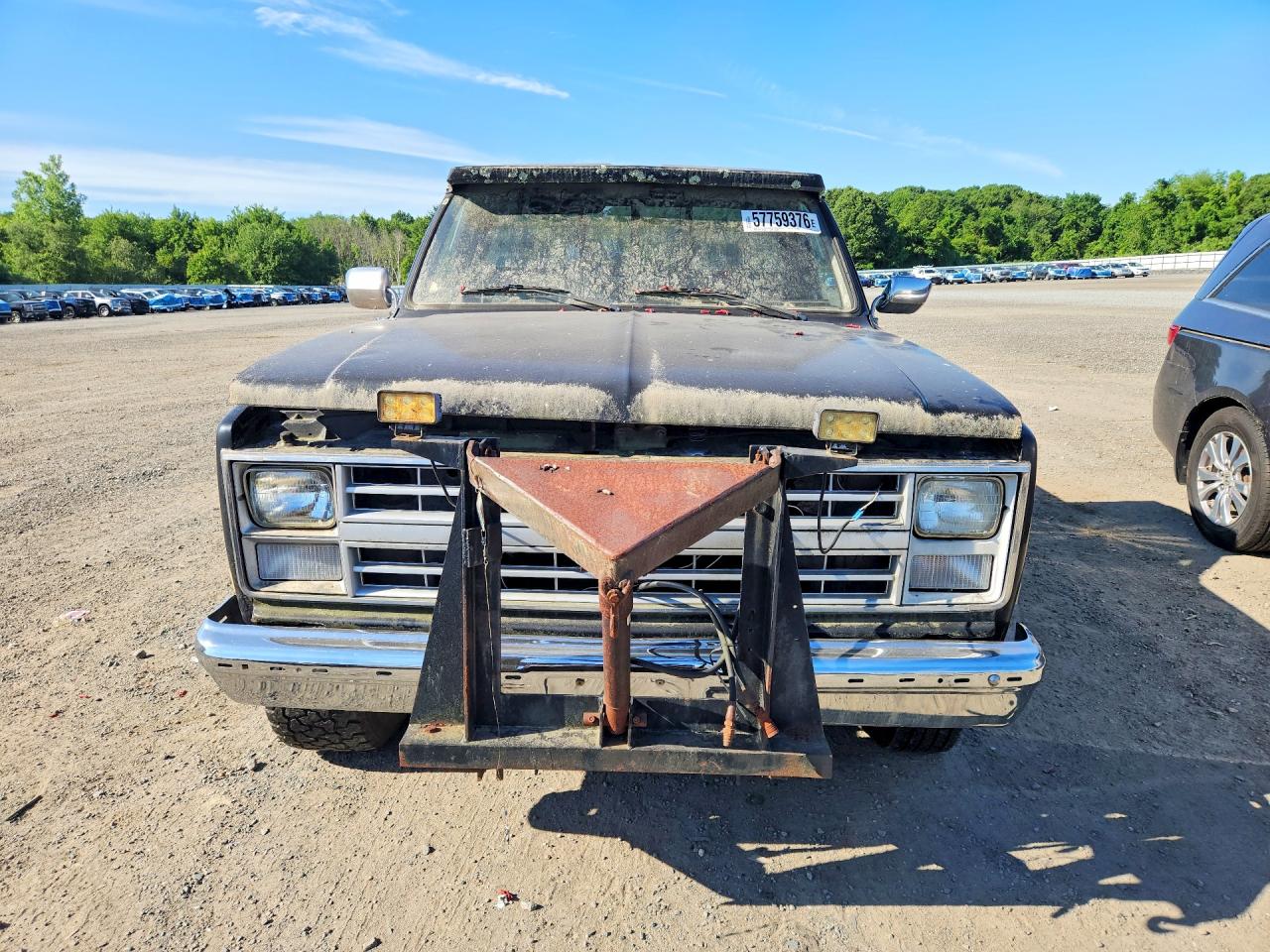 1986 Gmc C/k 1500 Series Black vin: 2GCUC14HXF1105818