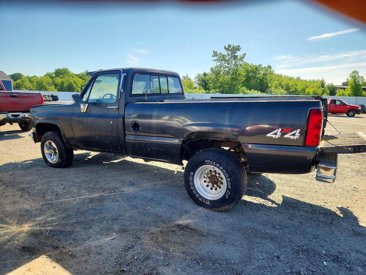1986 Gmc C/k 1500 Series Black vin: 2GCUC14HXF1105818