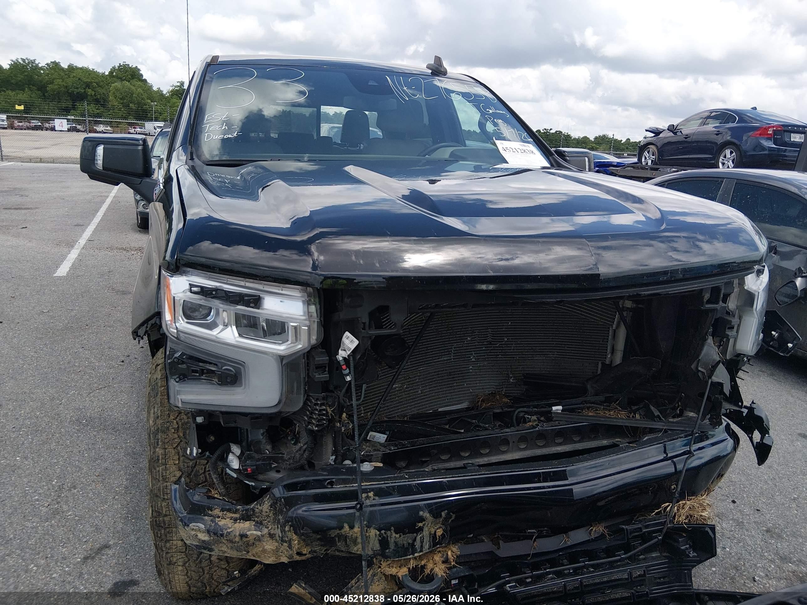 2024 Chevrolet Silverado 1500 4wd  Short Bed Rst Черный vin: 2GCUDEED1R1204824