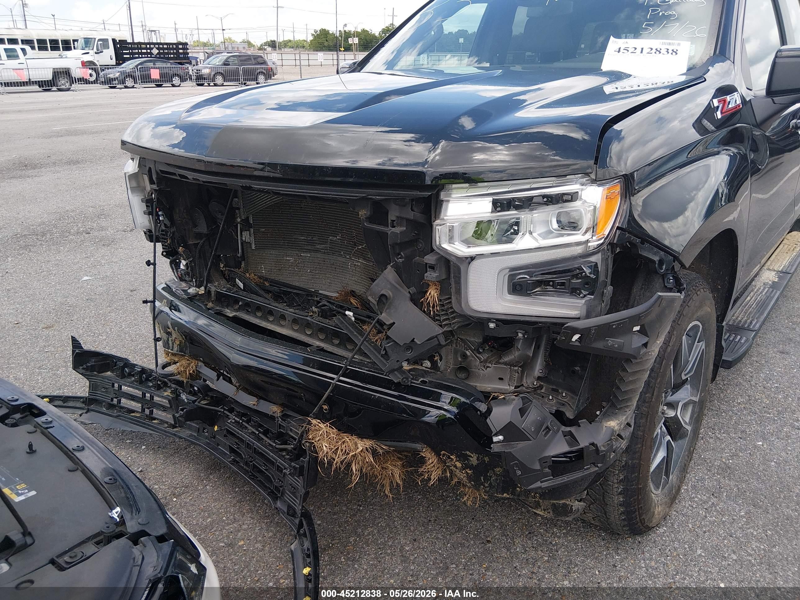 2024 Chevrolet Silverado 1500 4wd  Short Bed Rst Черный vin: 2GCUDEED1R1204824