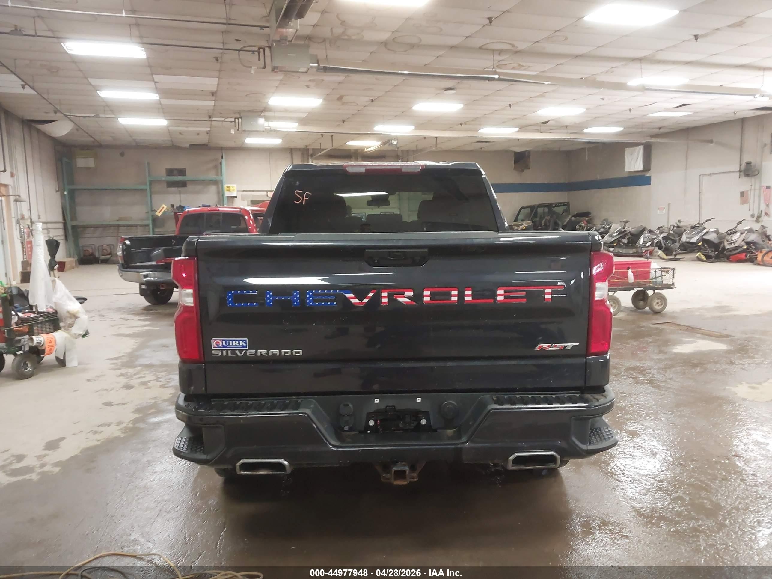 2022 Chevrolet Silverado 1500 4wd  Short Bed Rst Gray vin: 2GCUDEEDXN1506039