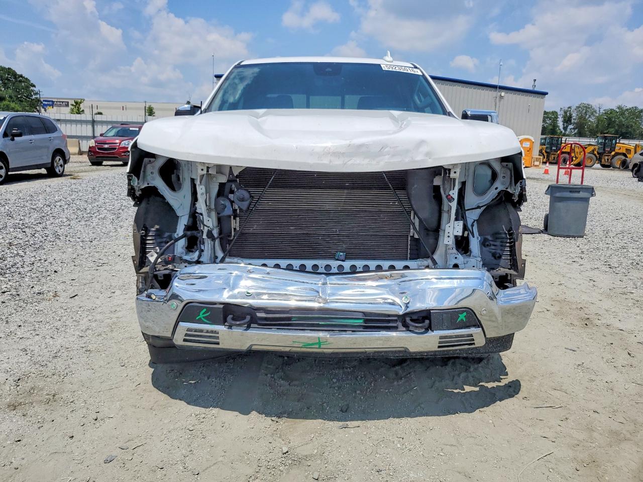 2023 Chevrolet Silverado K1500 Ltz White vin: 2GCUDGED6P1153457