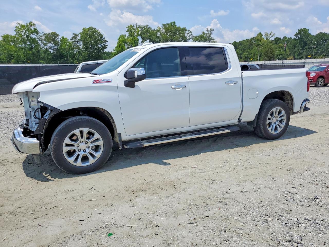 2023 Chevrolet Silverado K1500 Ltz White vin: 2GCUDGED6P1153457