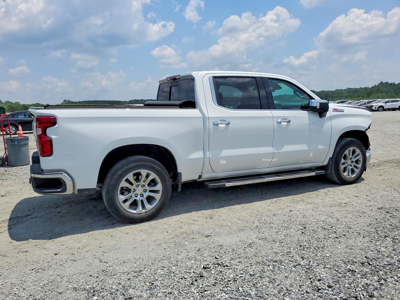 2023 Chevrolet Silverado K1500 Ltz White vin: 2GCUDGED6P1153457