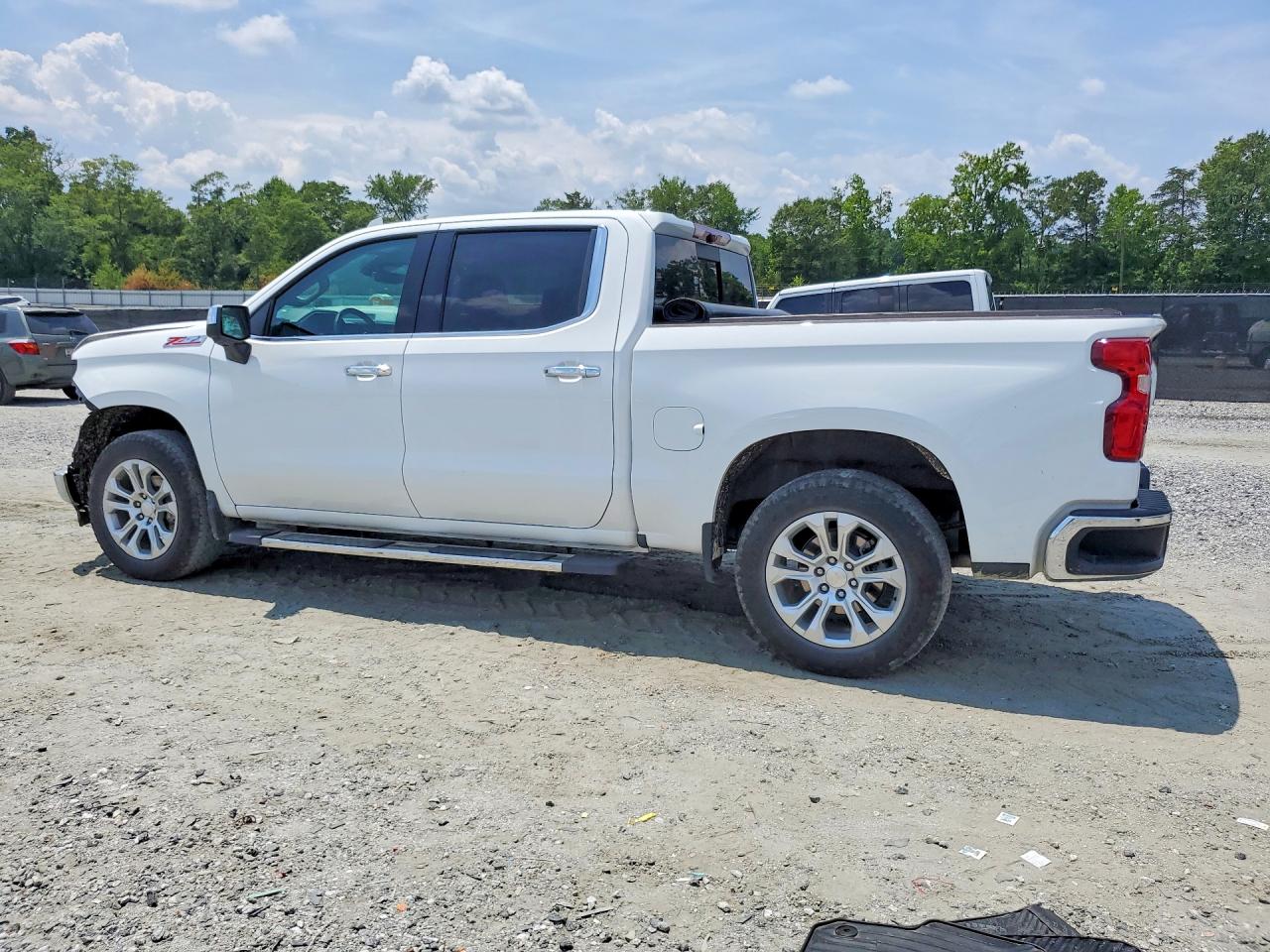 2023 Chevrolet Silverado K1500 Ltz White vin: 2GCUDGED6P1153457