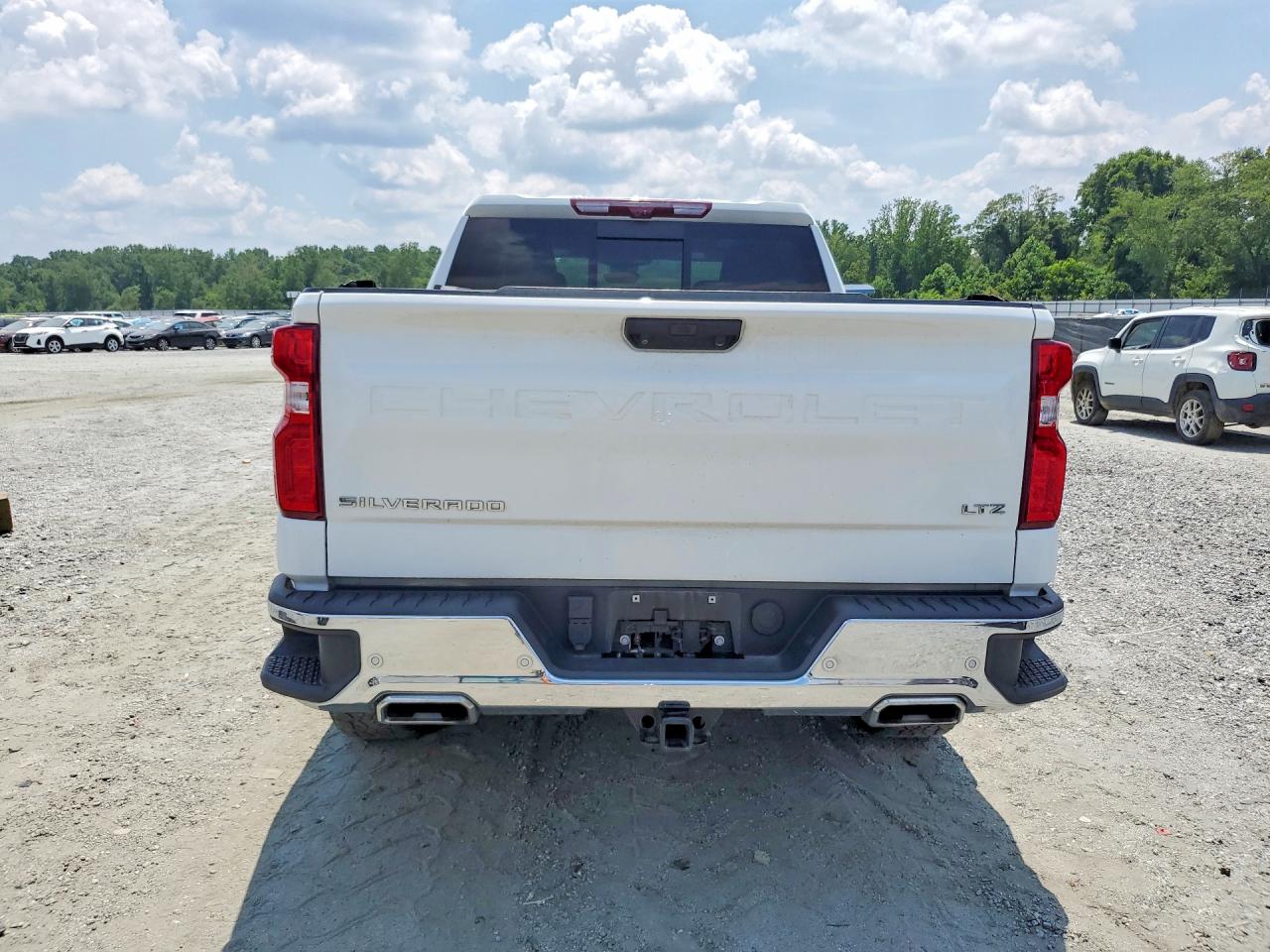 2023 Chevrolet Silverado K1500 Ltz White vin: 2GCUDGED6P1153457
