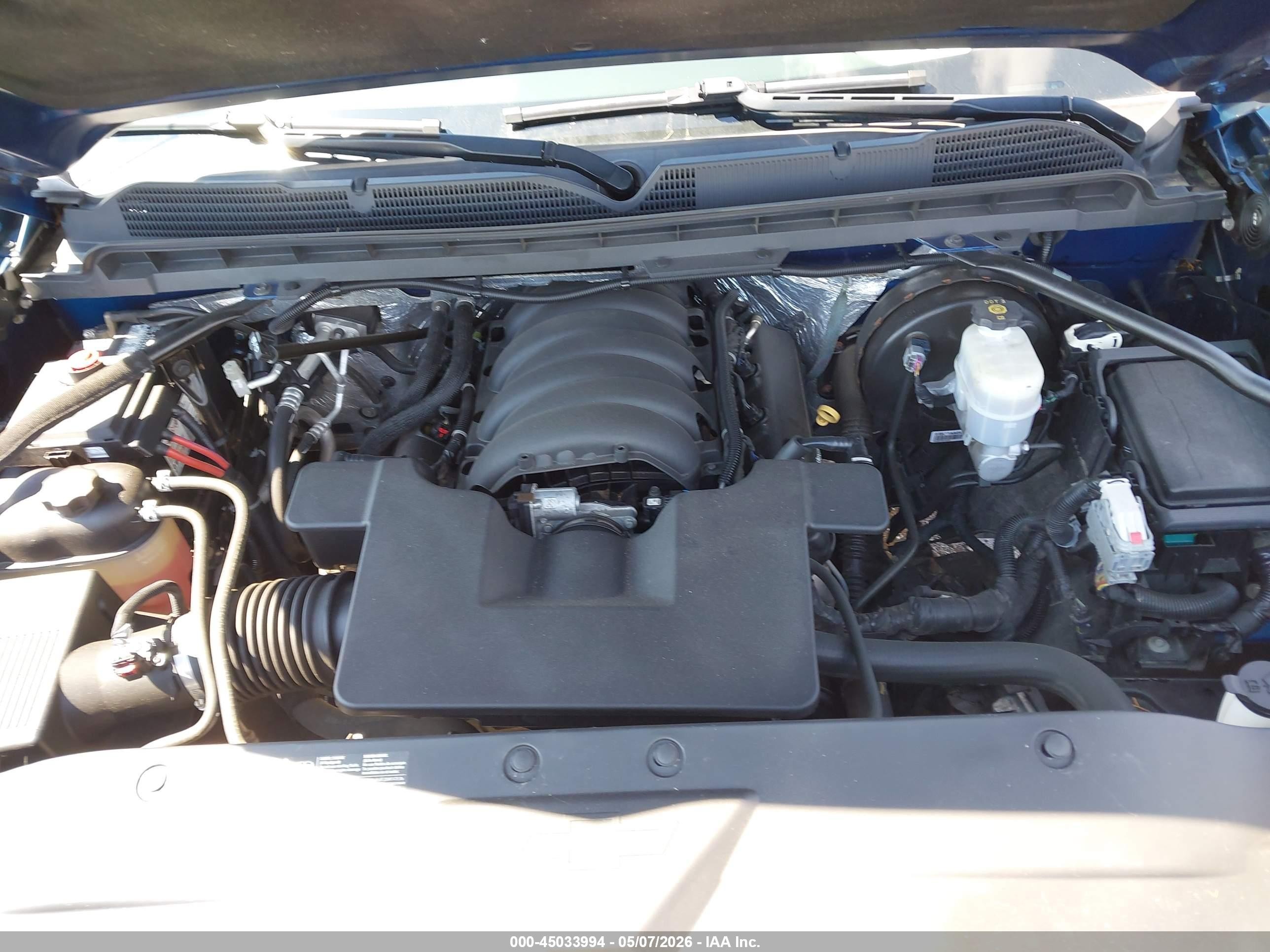 2018 Chevrolet Silverado 1500 2lt Синий vin: 2GCVKREC5J1107011