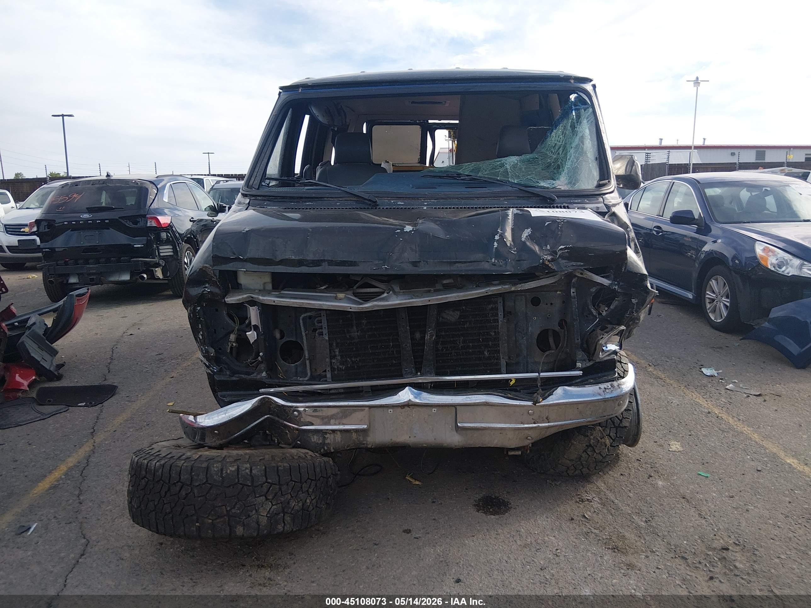 1987 Gmc Rally Wagon / Van G2500 Black vin: 2GDEG25H1H4502733