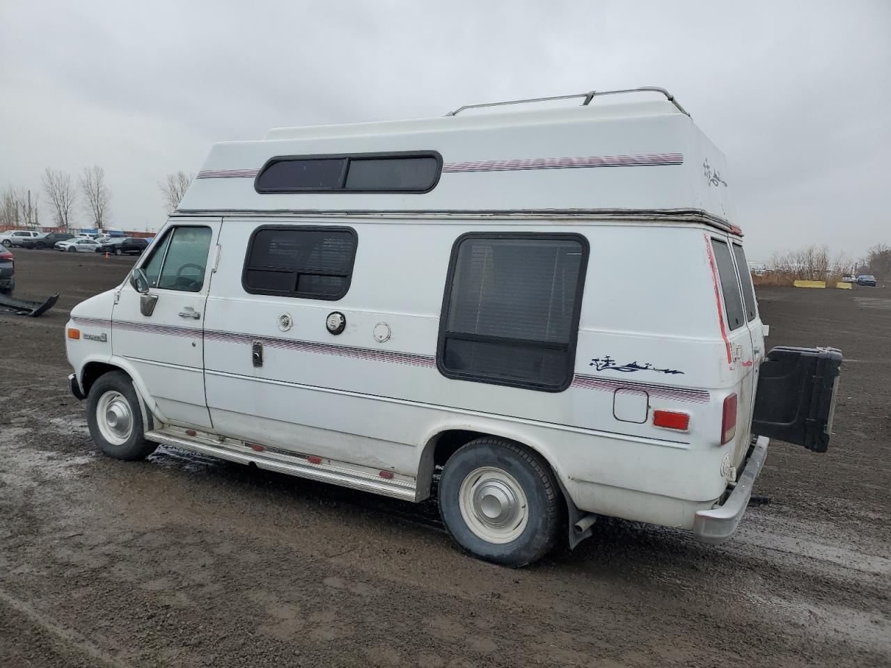 1988 Gmc Rally Wagon / Van White vin: 2GDEG25H2J4509986