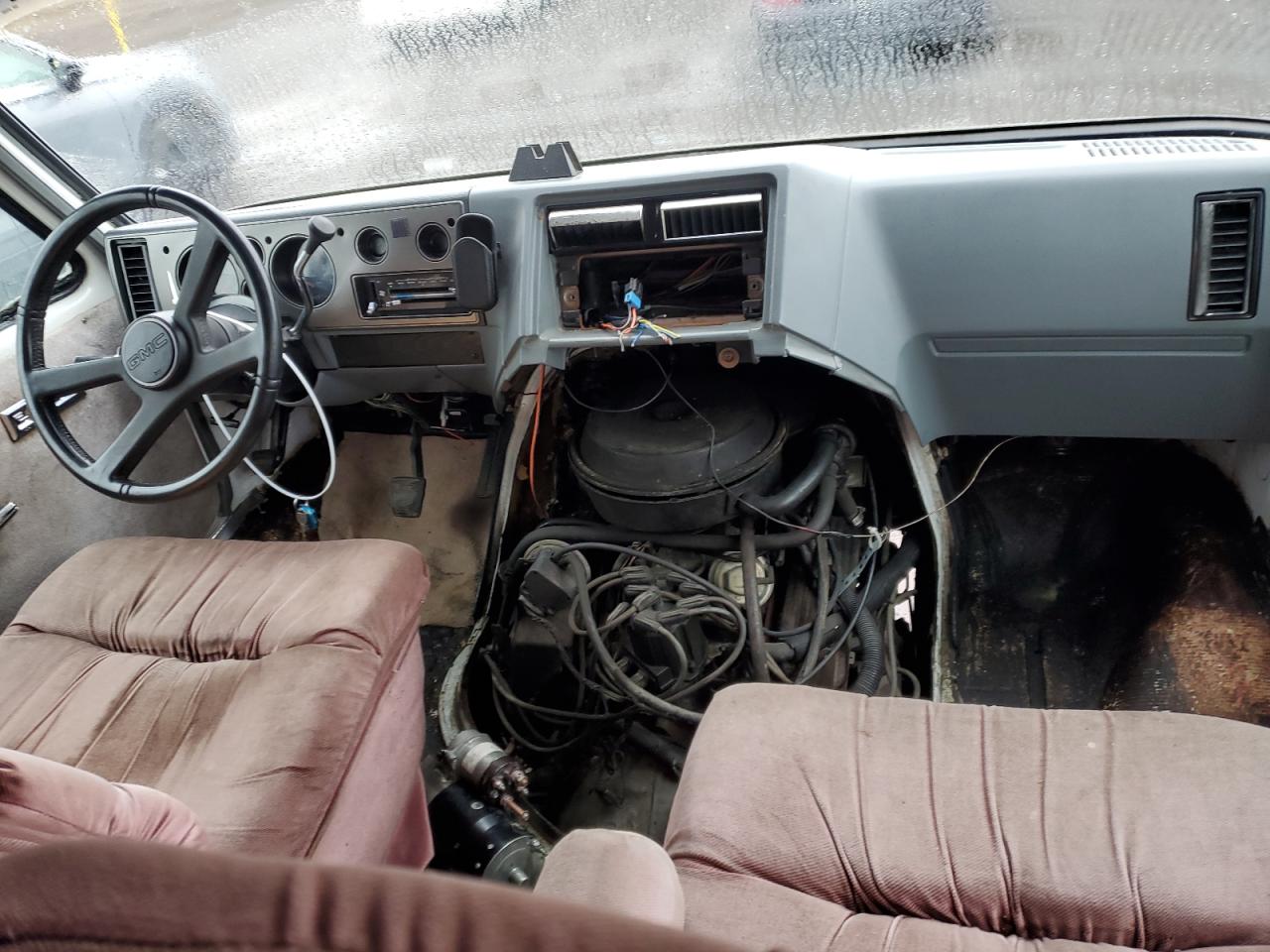 1988 Gmc Rally Wagon / Van White vin: 2GDEG25H2J4509986