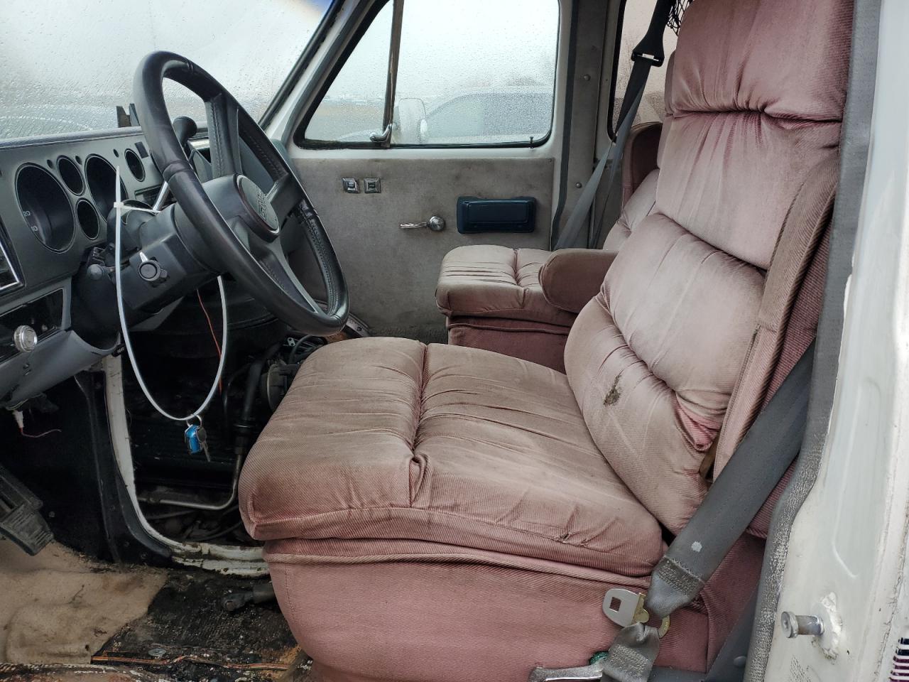 1988 Gmc Rally Wagon / Van White vin: 2GDEG25H2J4509986