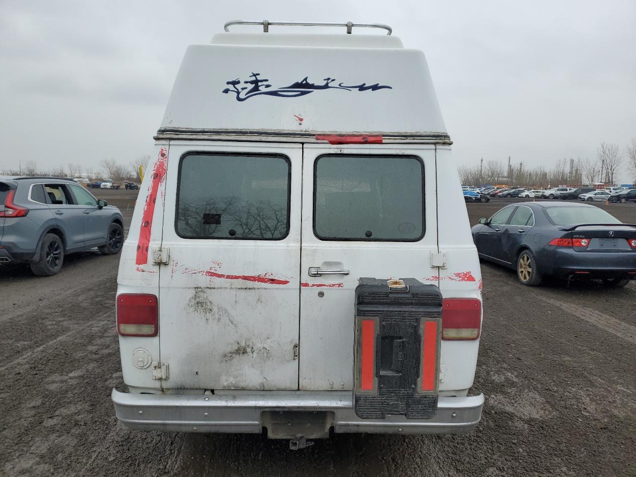 1988 Gmc Rally Wagon / Van White vin: 2GDEG25H2J4509986