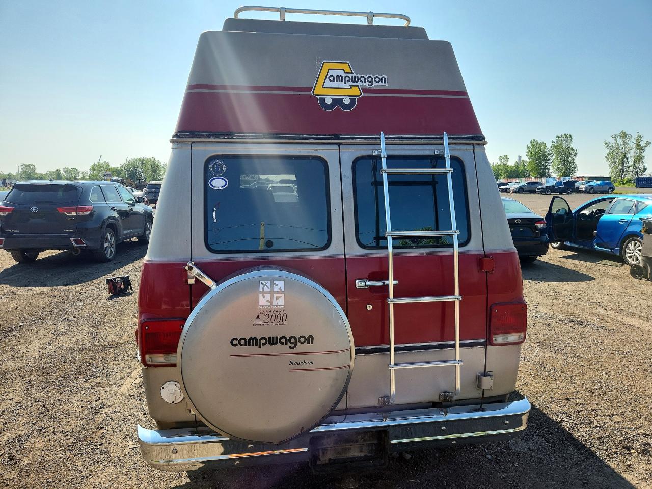1988 Gmc Rally Wagon / Van G2500 Red vin: 2GDEG25H7J4509112