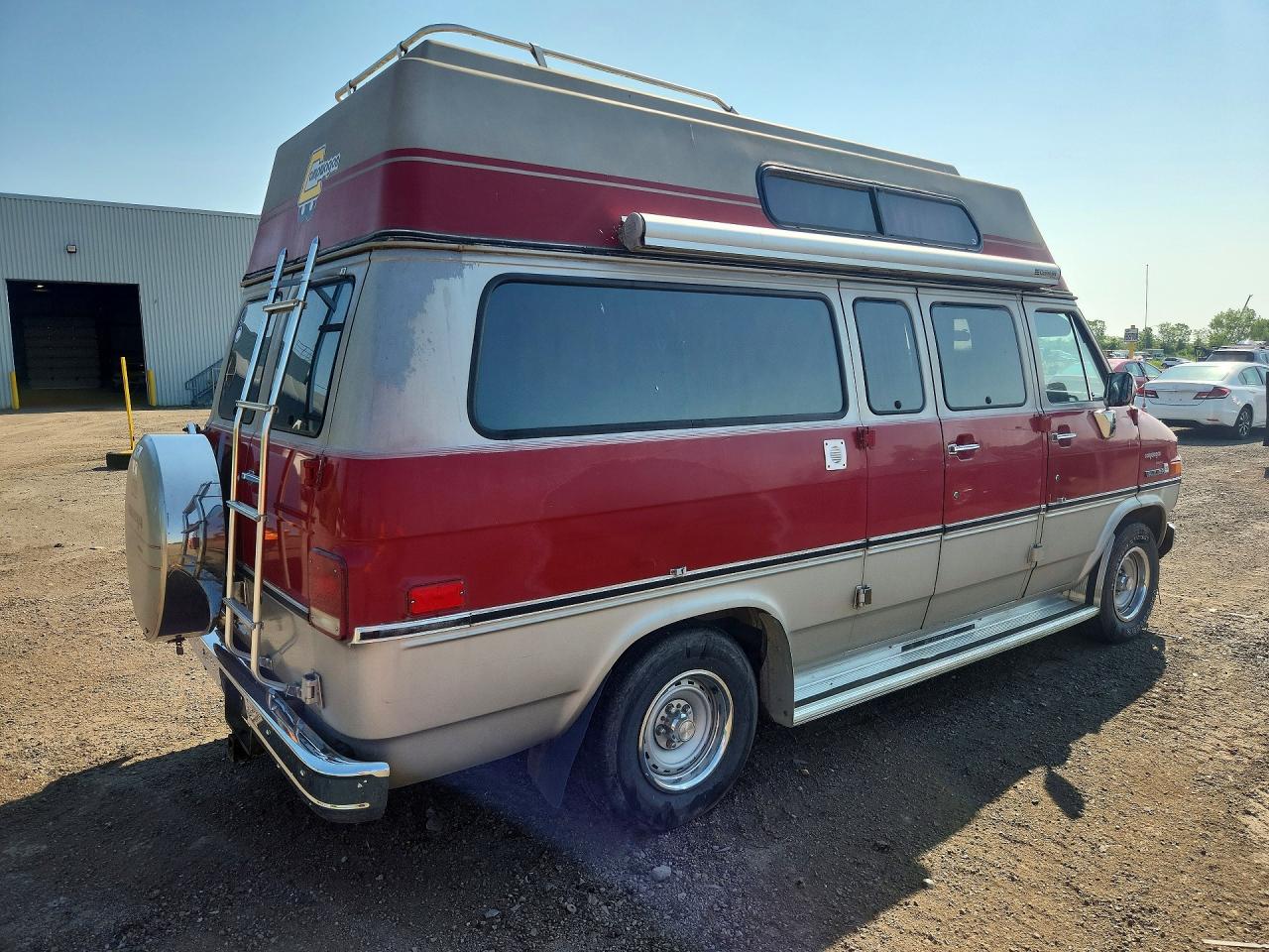 1988 Gmc Rally Wagon / Van G2500 Red vin: 2GDEG25H7J4509112