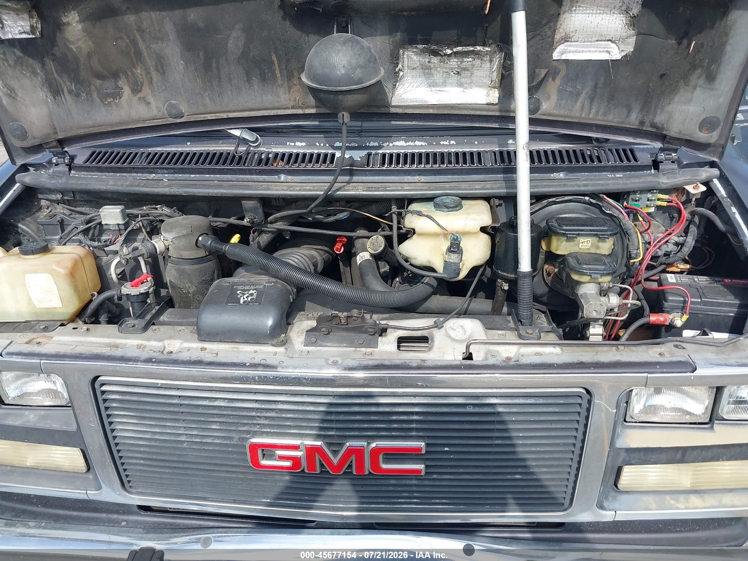 1992 Gmc Rally Wagon / Van G2500 Brown vin: 2GDEG25K5N4519333