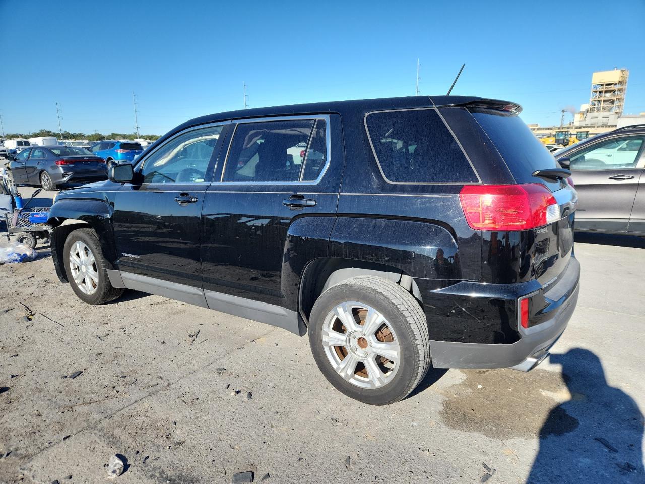 2017 Gmc Terrain Sl Black vin: 2GKALLEKXH6225721
