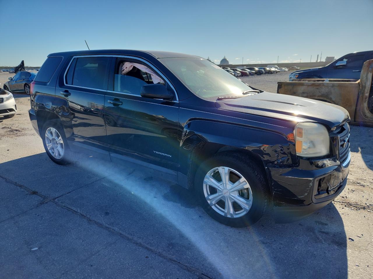 2017 Gmc Terrain Sl Black vin: 2GKALLEKXH6225721