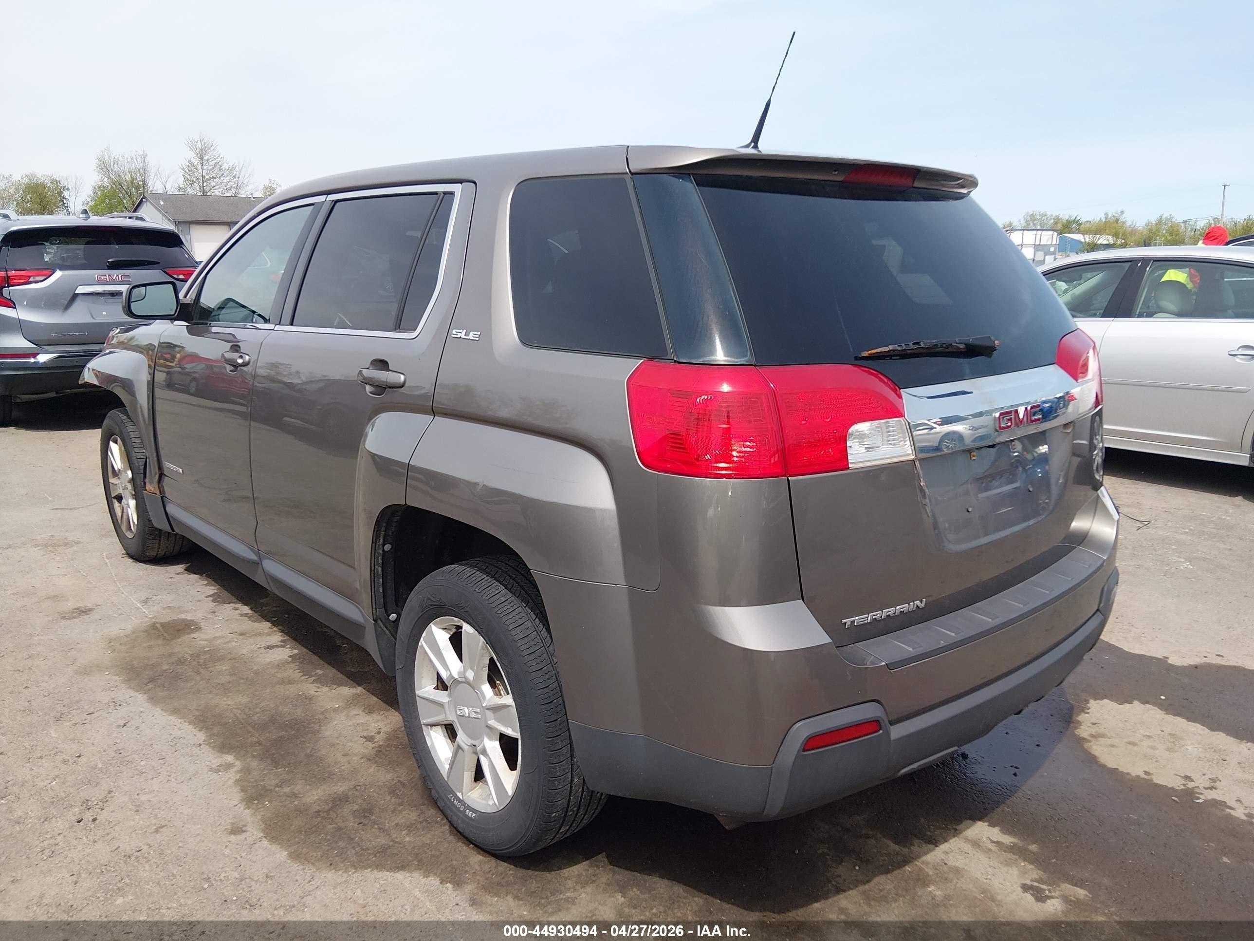 2012 Gmc Terrain Sle-1 Tan vin: 2GKALMEK0C6177631
