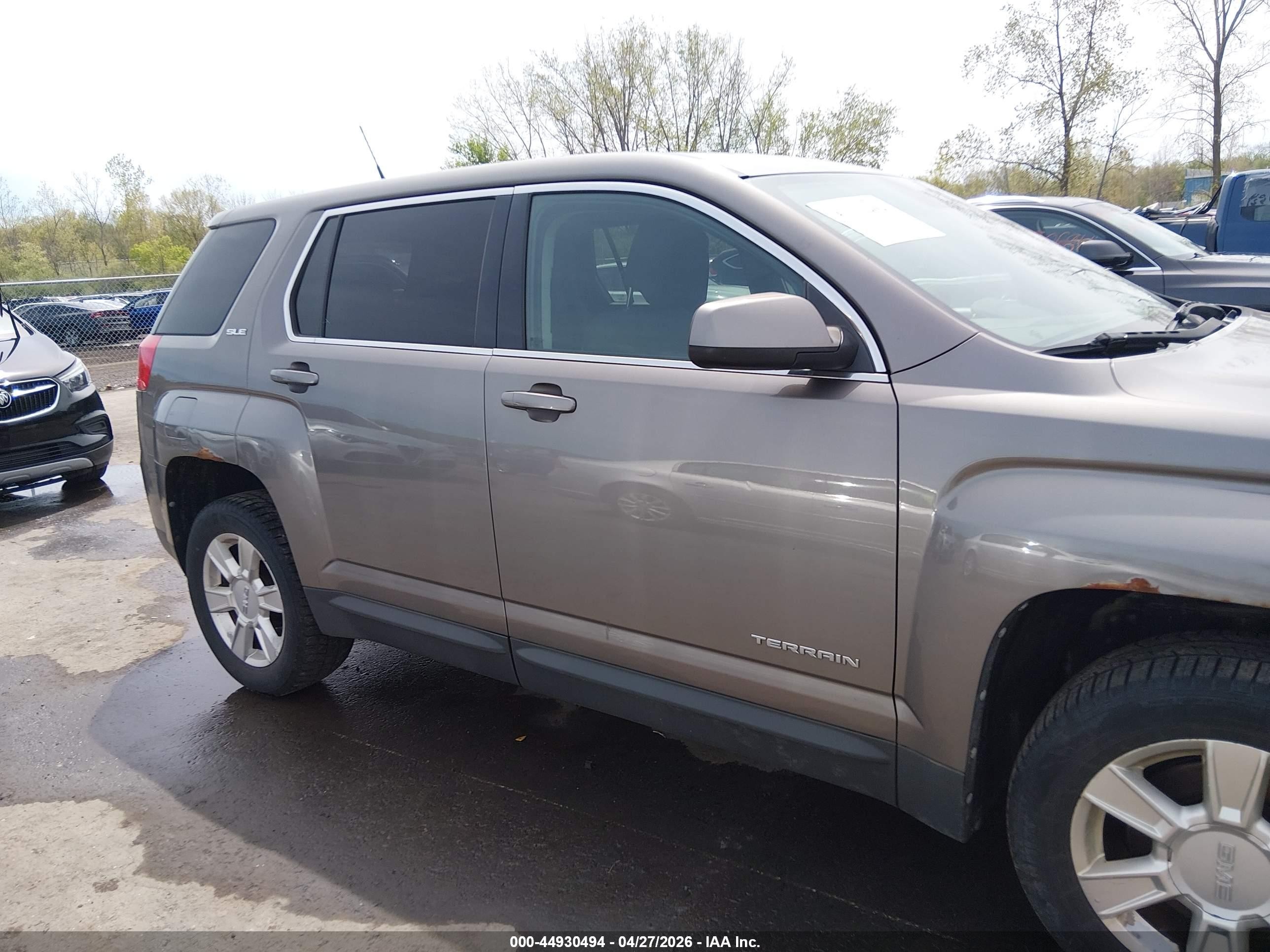 2012 Gmc Terrain Sle-1 Tan vin: 2GKALMEK0C6177631