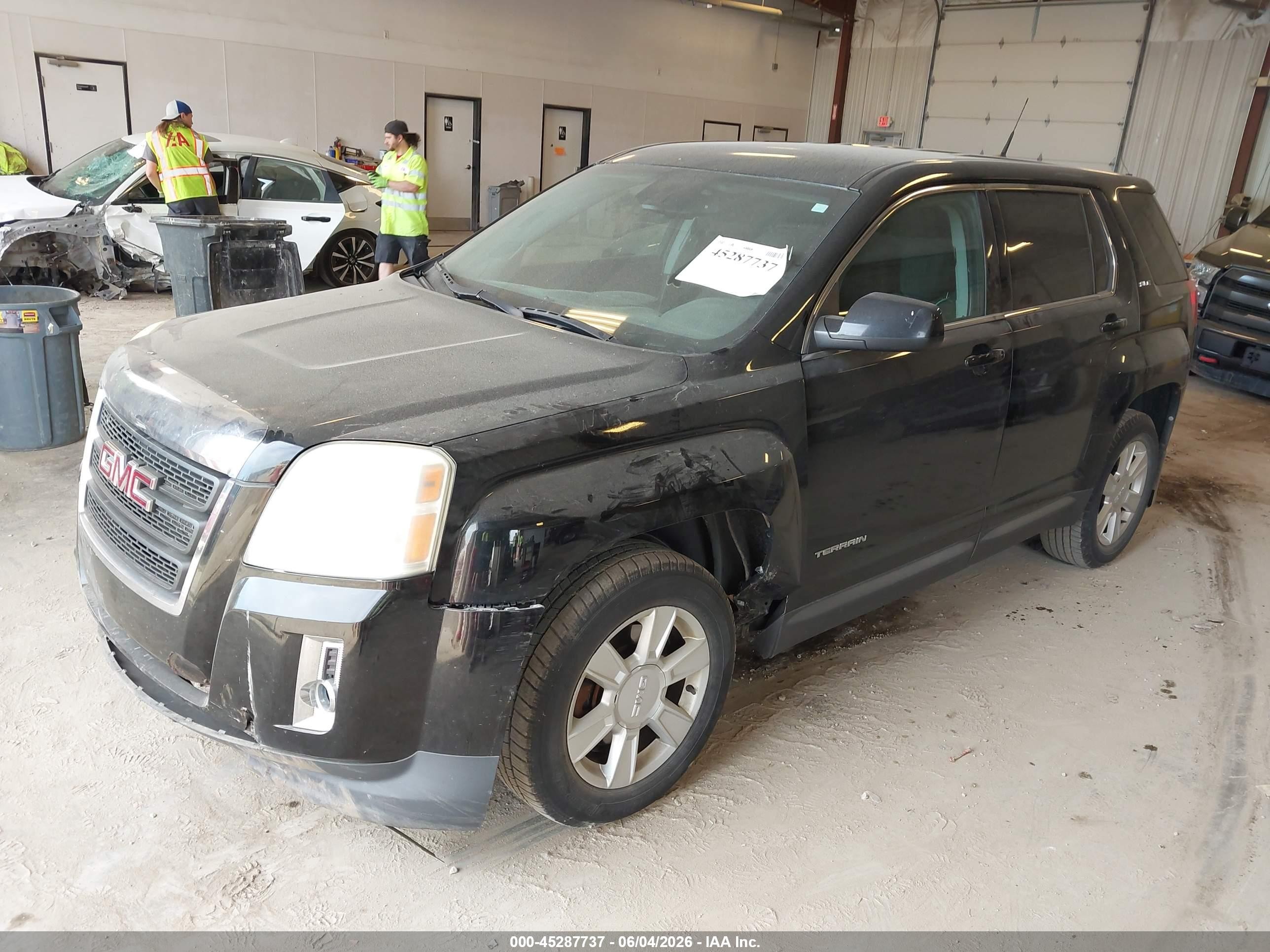 2012 Gmc Terrain Sle-1 Black vin: 2GKALMEK0C6281164