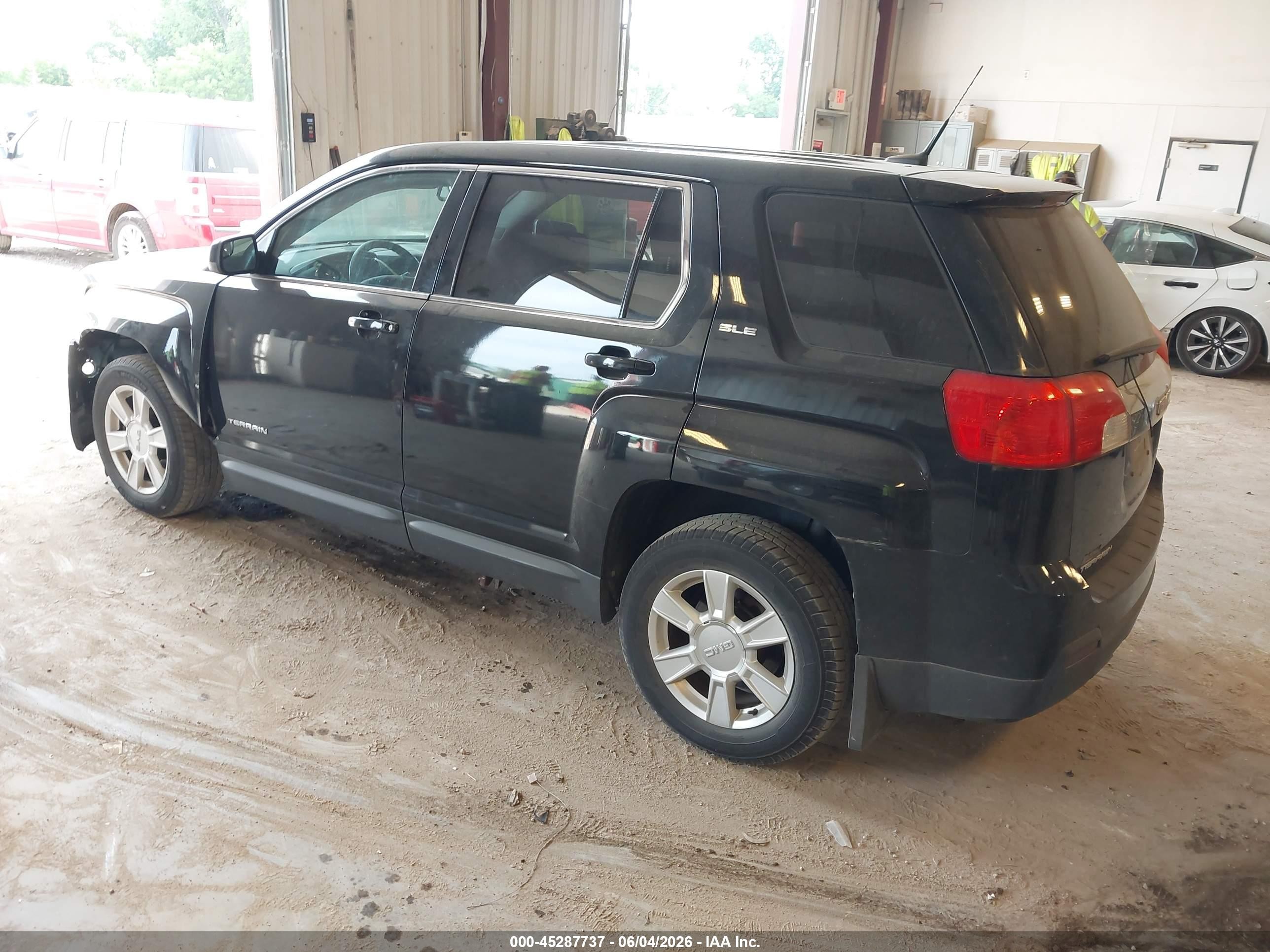 2012 Gmc Terrain Sle-1 Black vin: 2GKALMEK0C6281164
